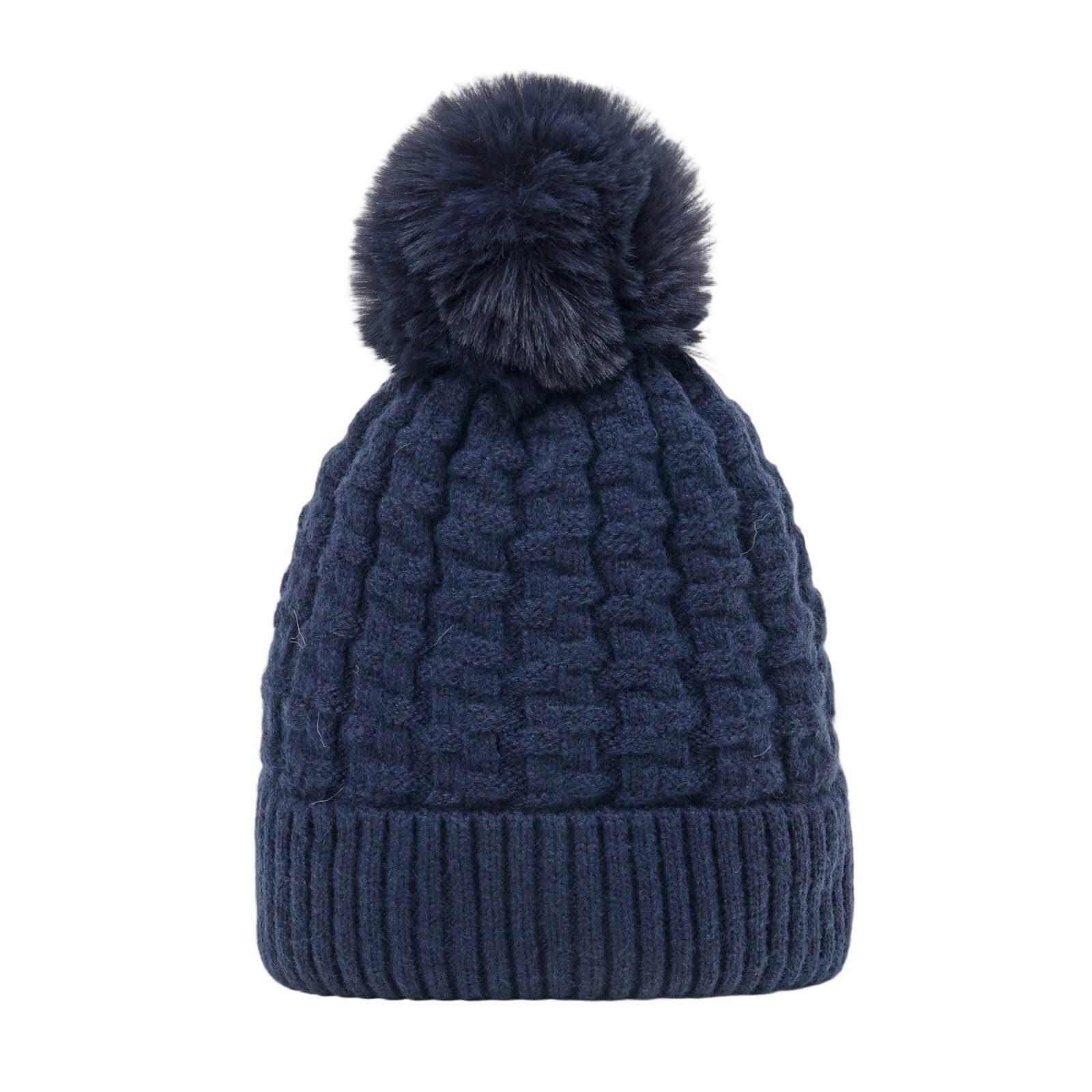 Leoberg Strickmütze Damen Mütze diverse Designs & Farben - Wintermütze für günstig online kaufen