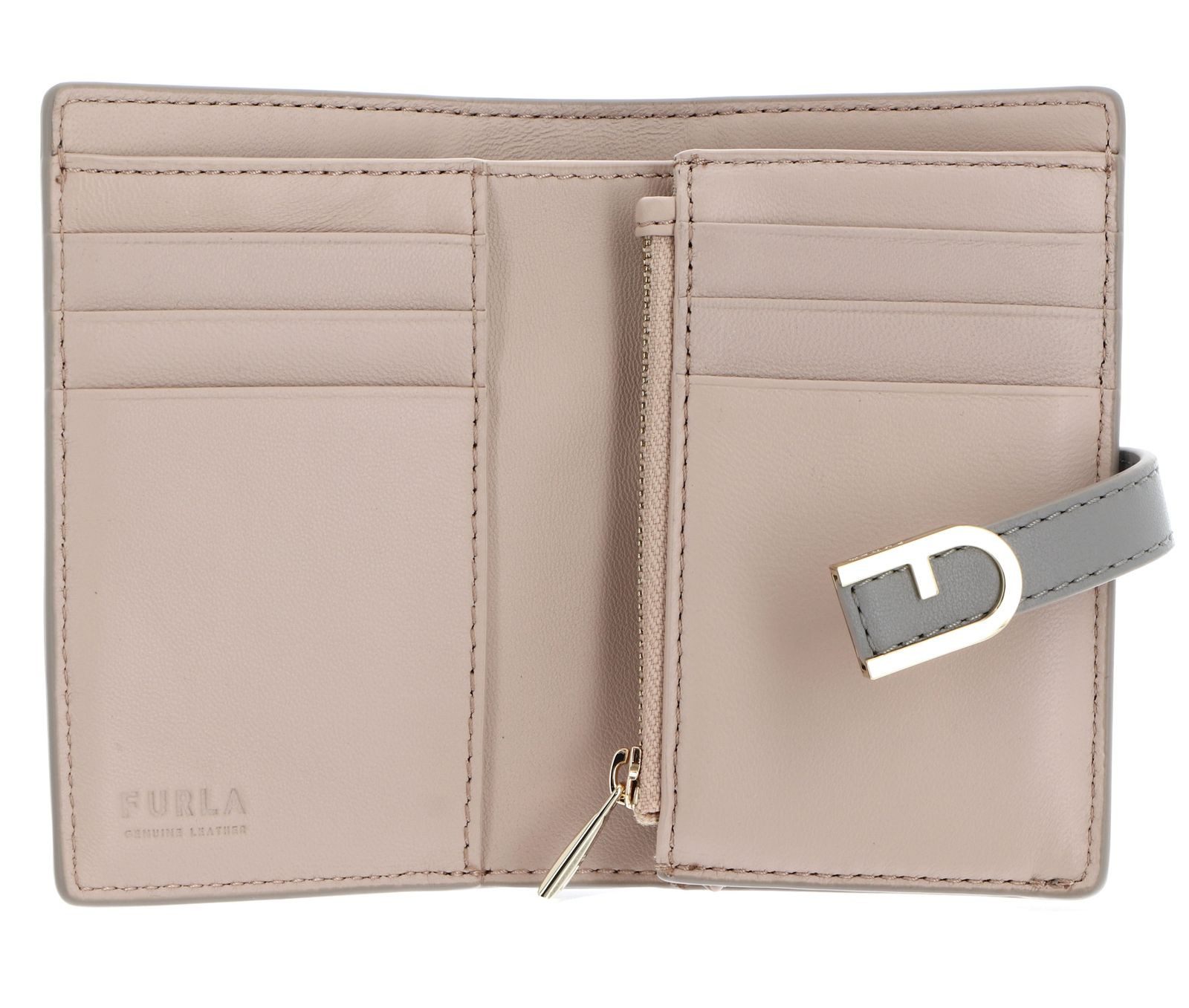 Furla Geldbörse Compact Wallet, aus echtem Leder