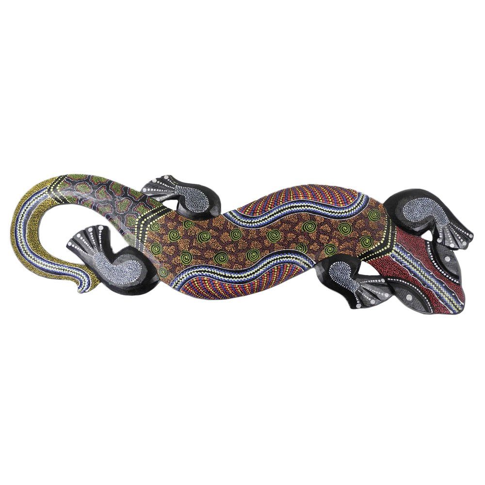 Oriental Galerie Dekofigur »Riesen Gecko Deko Holz 97 cm« (1 St),  traditionelle Herstellung in Handarbeit im Ursprungsland online kaufen |  OTTO
