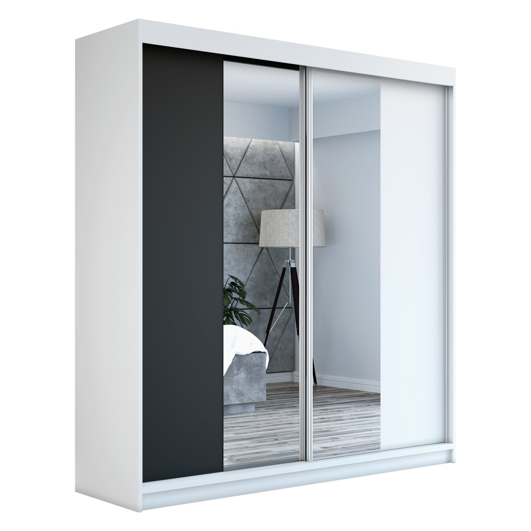 A&J MöbelLand GmbH Schwebetürenschrank NEO 180 günstig online kaufen