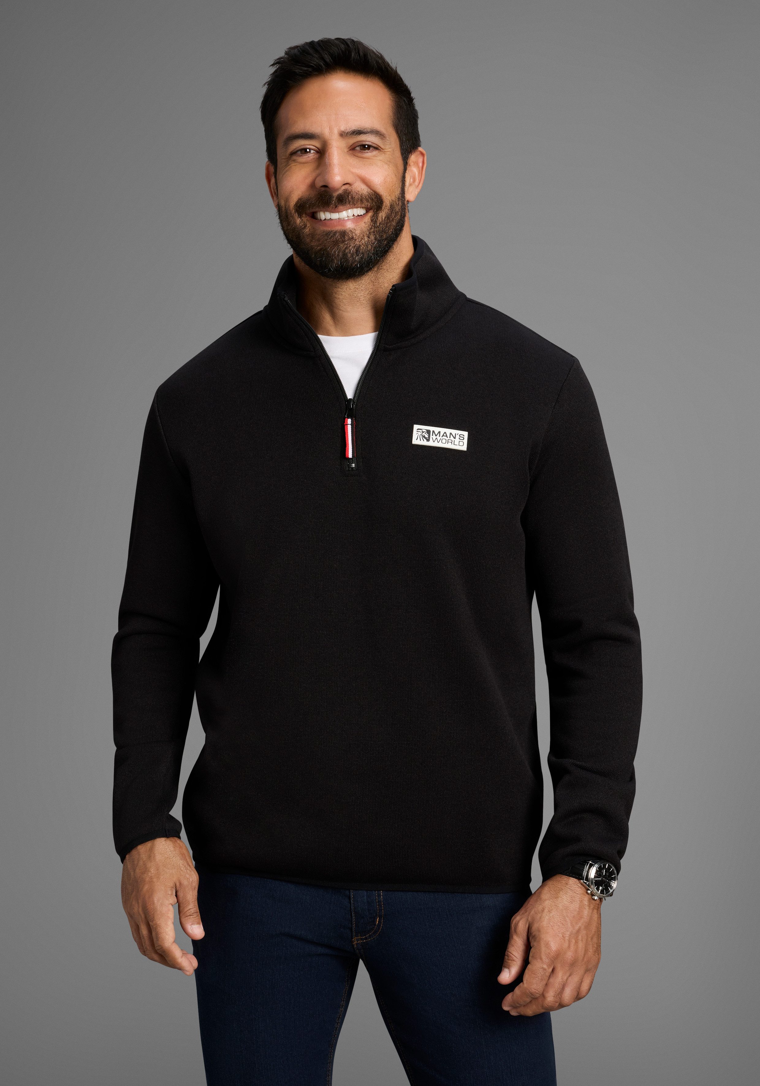 Man's World Sweatshirt Freizeit Allrounder günstig online kaufen