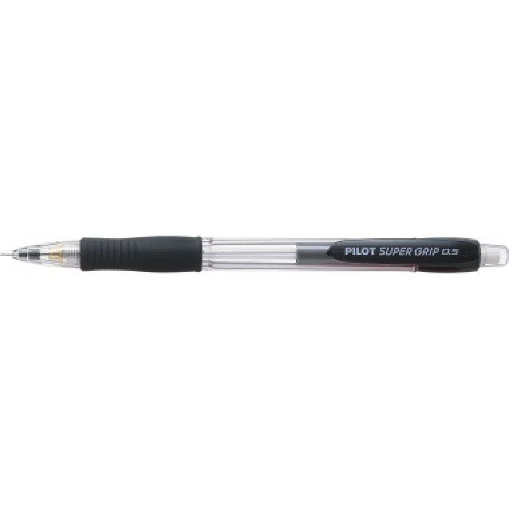 PILOT Bleistift Druckbleistift SuperGrip H-185-SL- Grip 0,5mm HB transparent