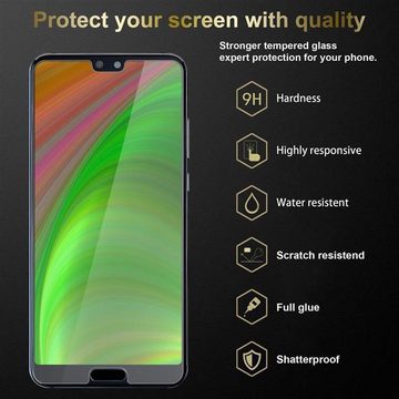 Cadorabo Schutzfolie Huawei P20 PRO / P20 PLUS, (1-St), Schutzglas Panzer Folie (Tempered) Display-Schutzglas mit 3D Touch