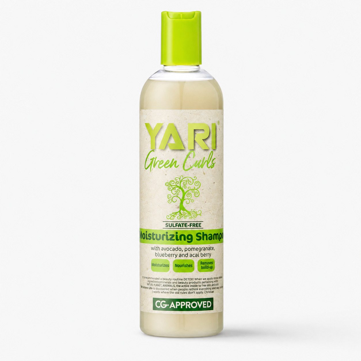 Yari Haarshampoo Yari Green Curls Moisturizing Shampoo 355ml