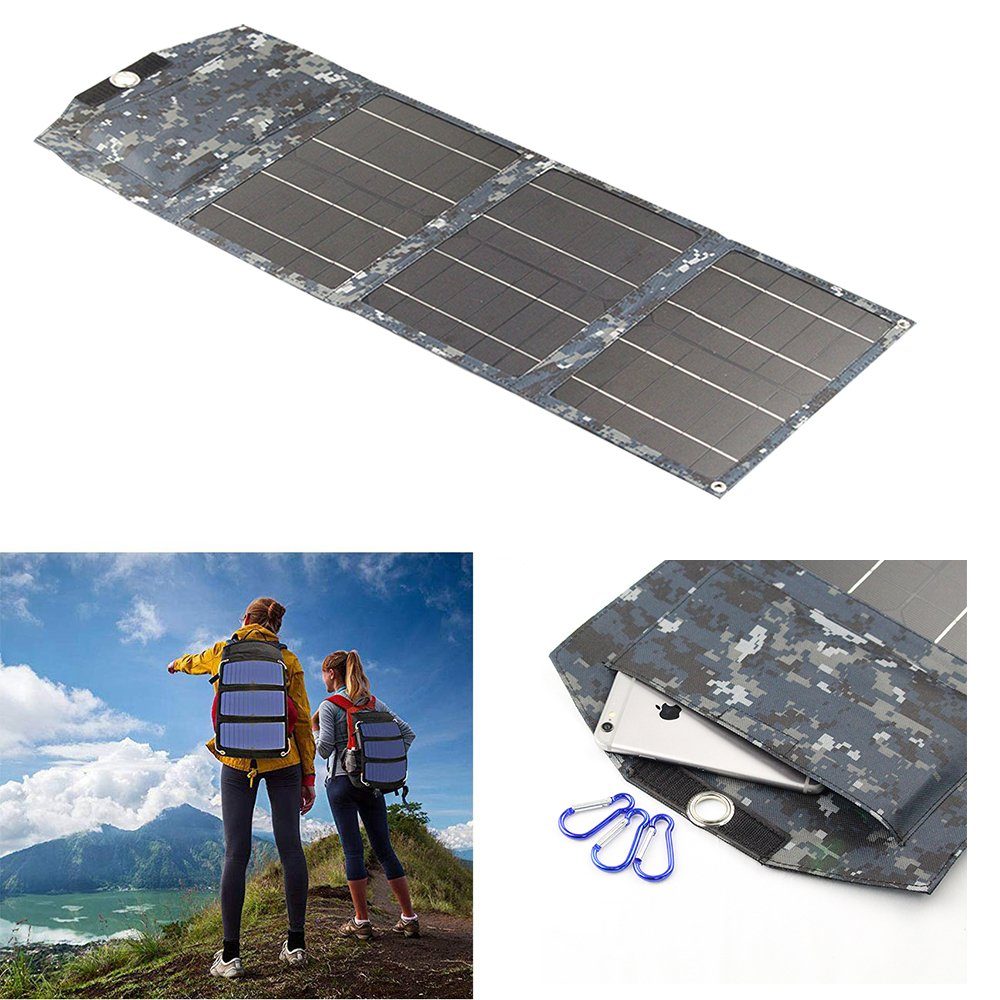 Song Solar Solaranlage Solarpanel 20W, 21,00 W, Monokristallines Silizium, Monokristalline Solaranlagen 21W,Camping-Werkzeuge, tragbar
