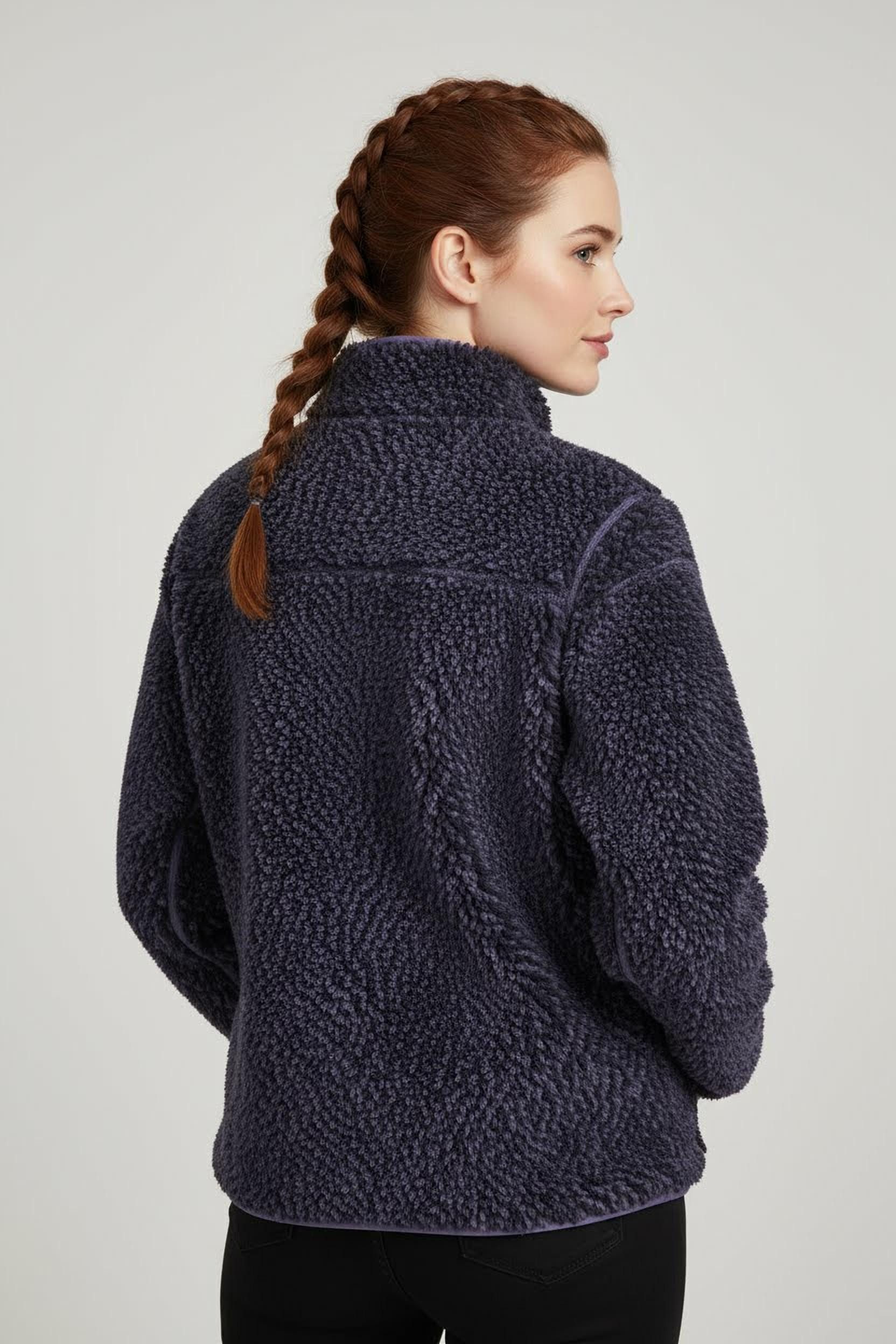 Converse Fleecejacke WOMEN'S CONVERSE PRINTED SHERPA FULL-ZIP JACKET günstig online kaufen