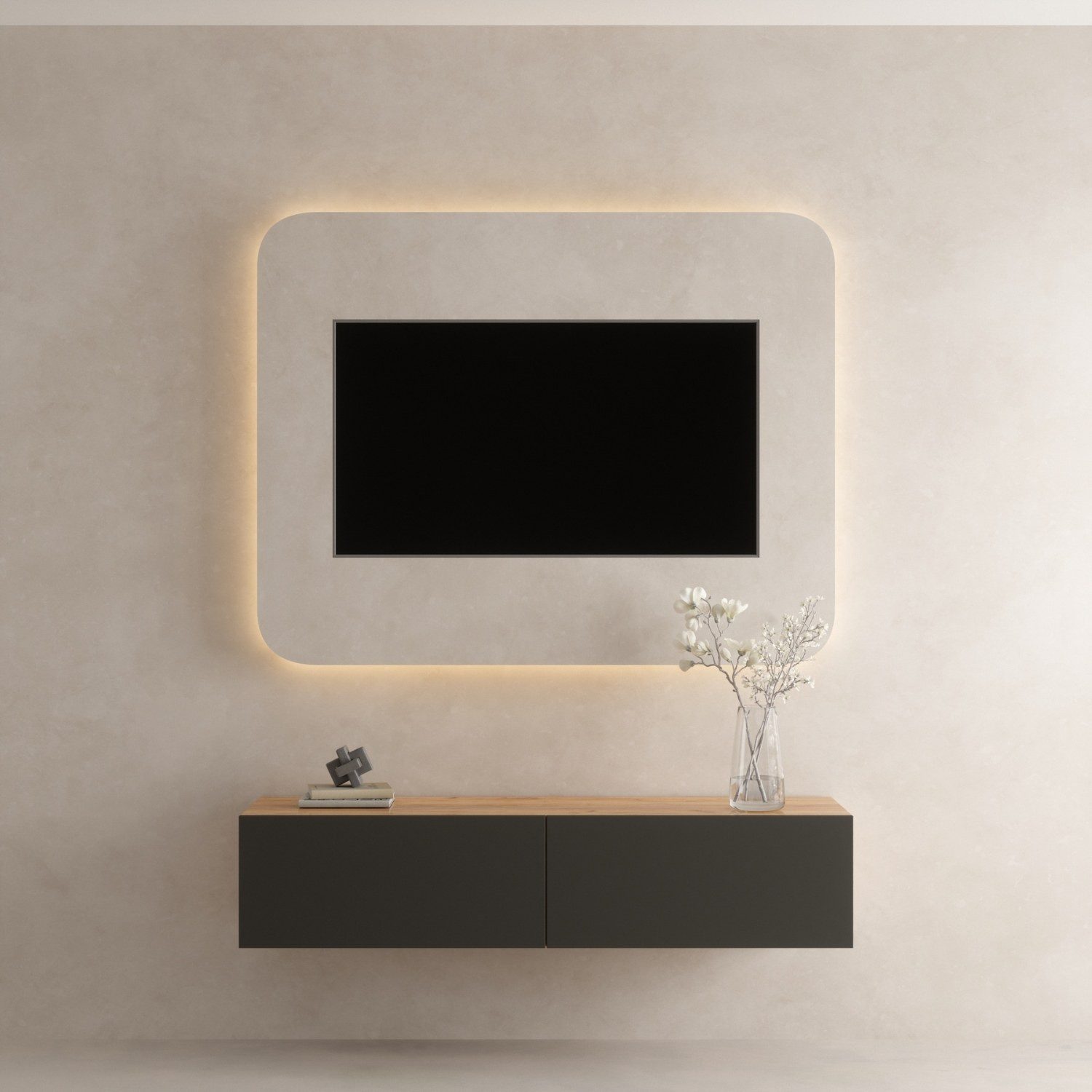 Planetmöbel TV-Board WEST (TV Lowboard, Fernsehschrank günstig online kaufen