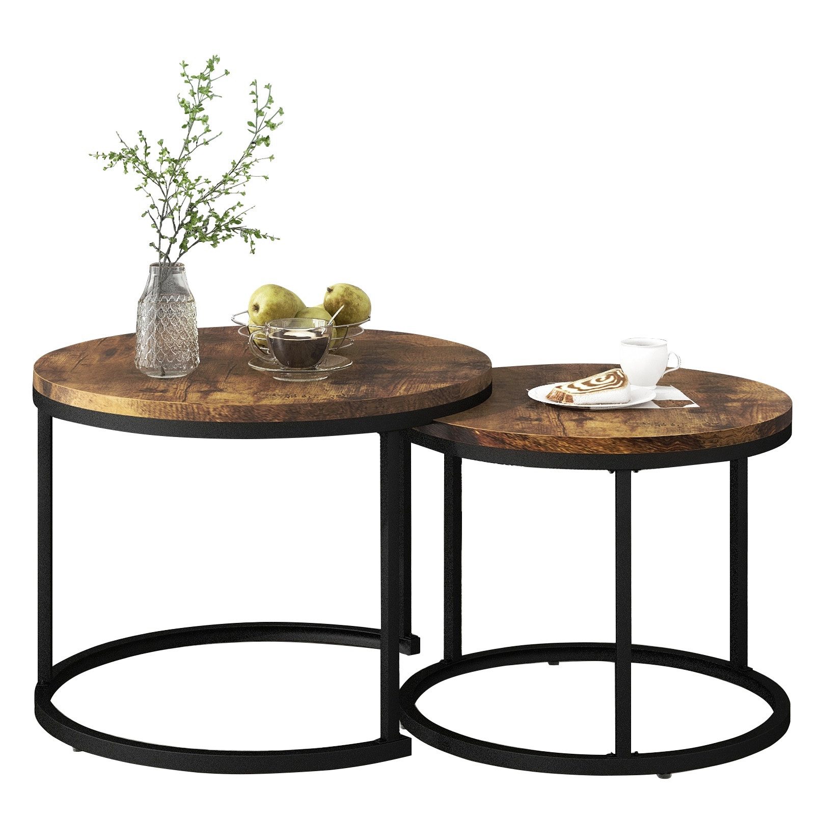 Couchtisch Beistelltisch, Sofatisch, Kaffeetisch, Wohnzimmertisch, Satztisch