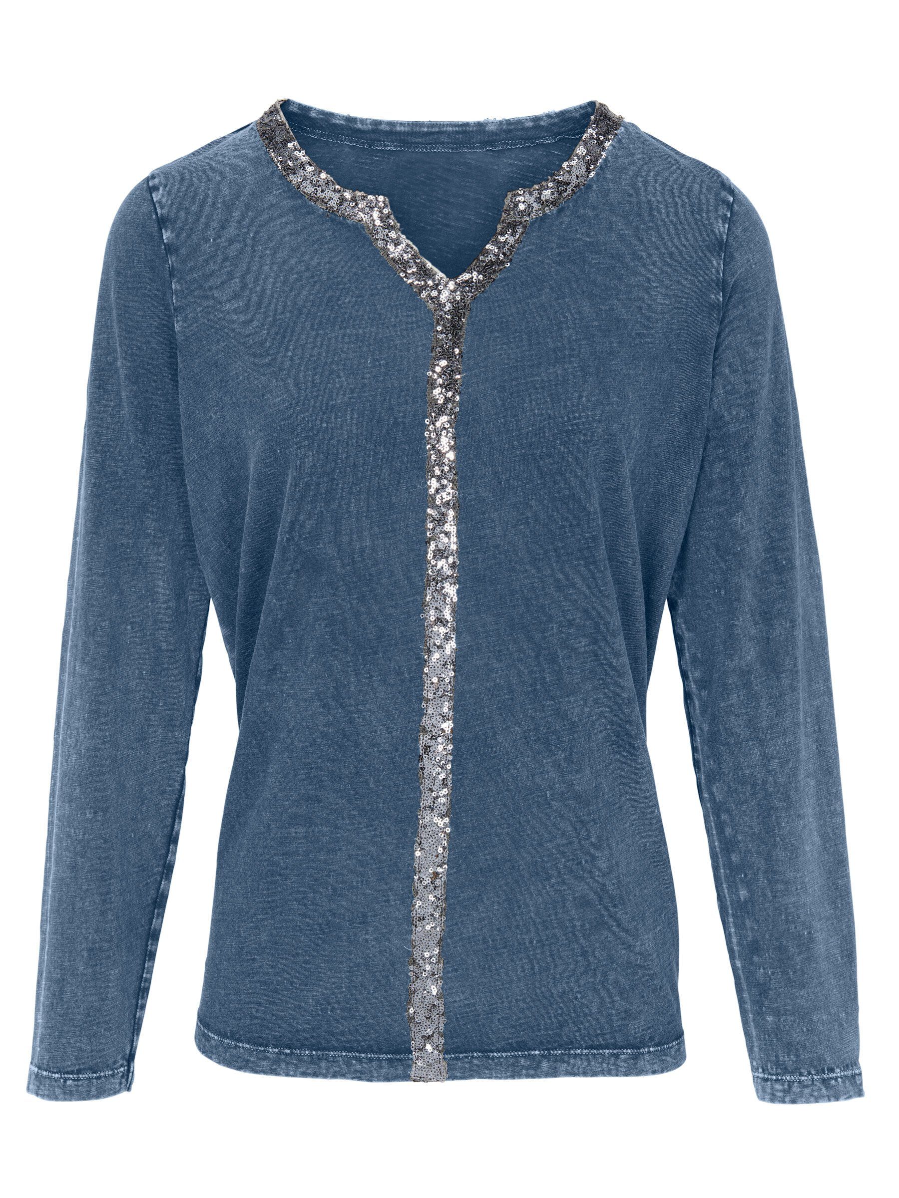 heine Langarmshirt "Shirt", (1 tlg.) günstig online kaufen