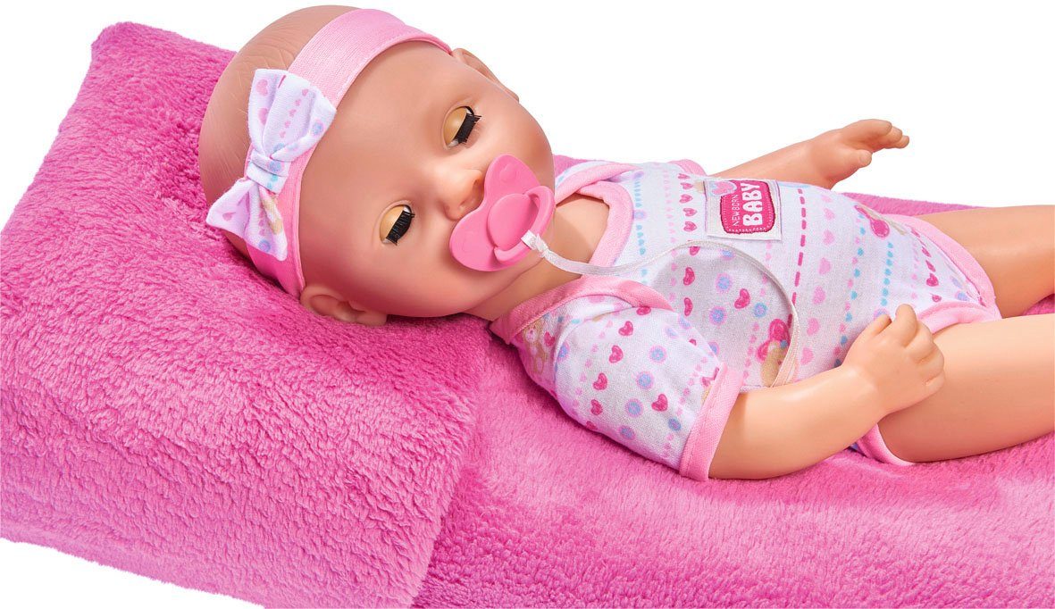 SIMBA Babypuppe New Born Baby, mit rosa Zubehör günstig online kaufen