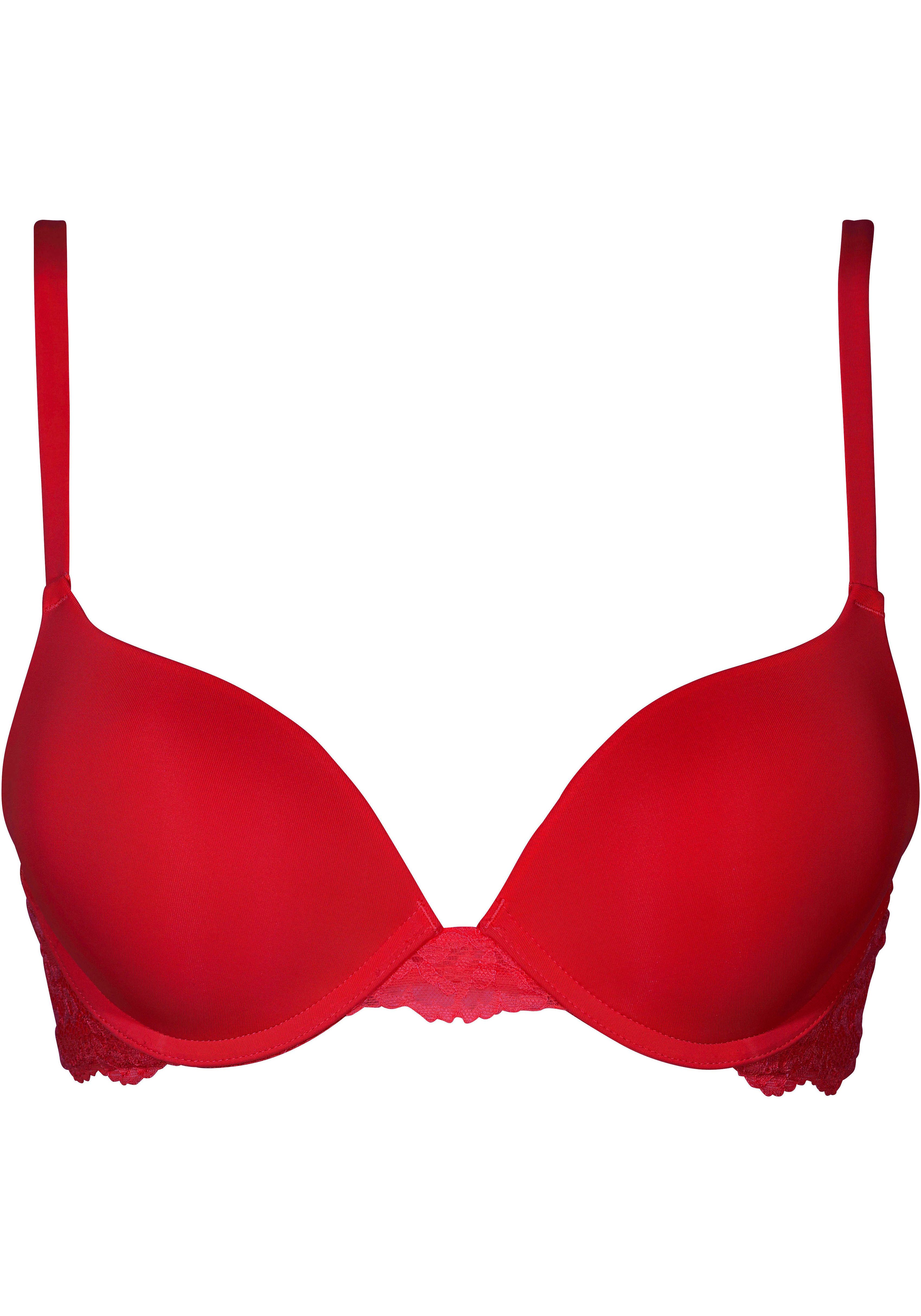 After Eden Push-up-BH TESS mit Schale, mit Bügel, mit Spitze, breite Träger, feminin, bequem