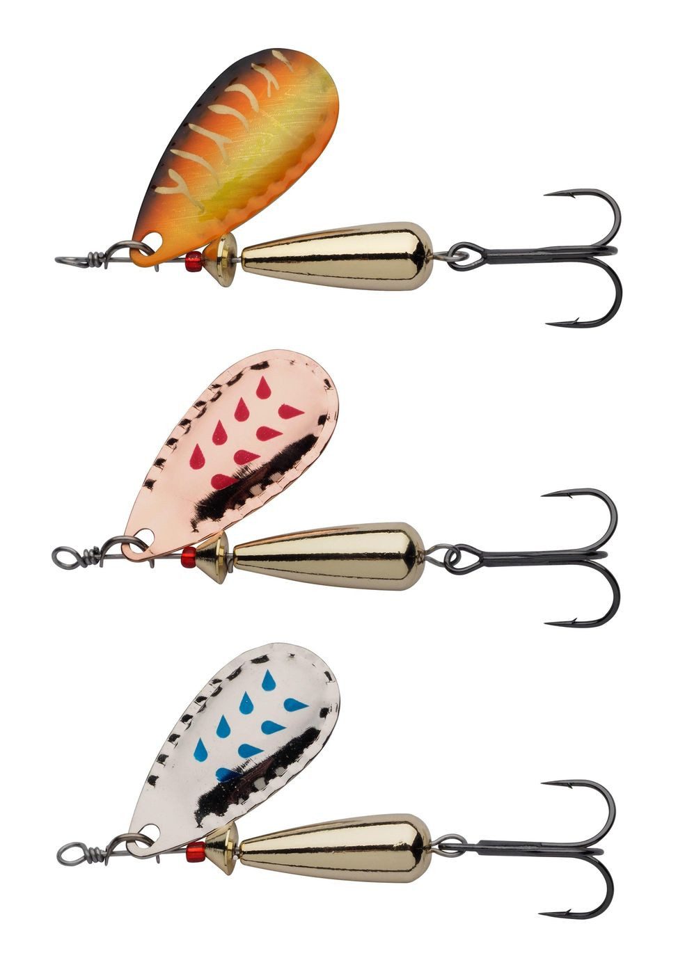 Kunstköder Abu Garcia Droppen 3-Pack LF - 3 Spinner im Set