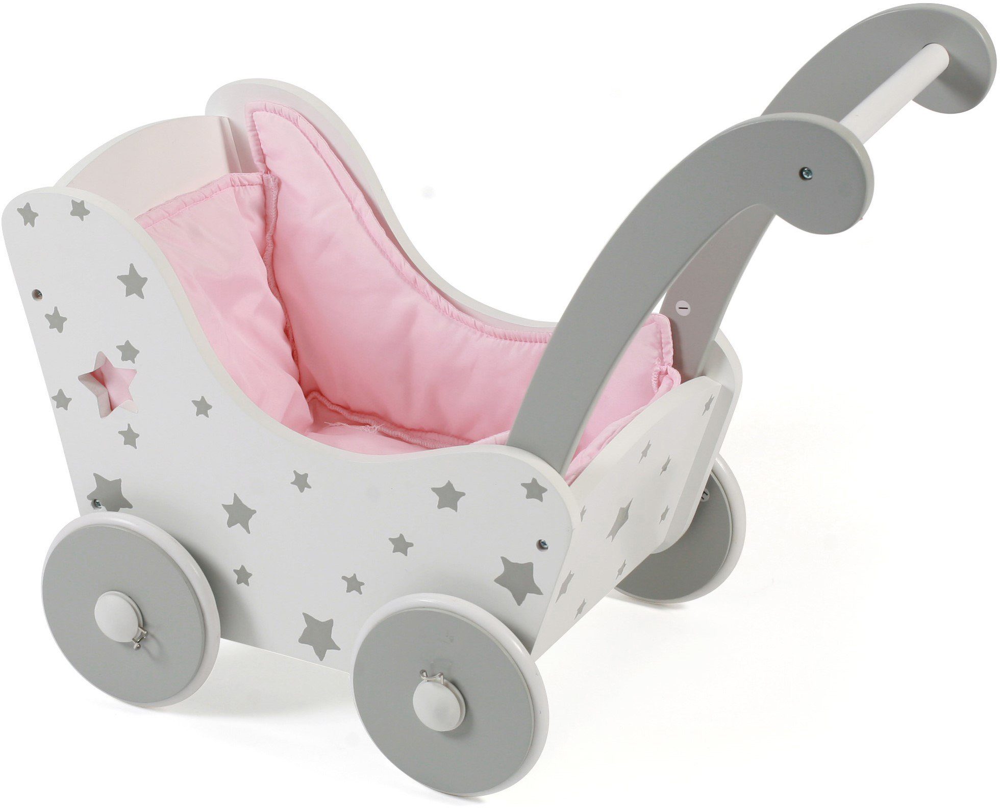 CHIC2000 Puppenwagen Stars Grau günstig online kaufen
