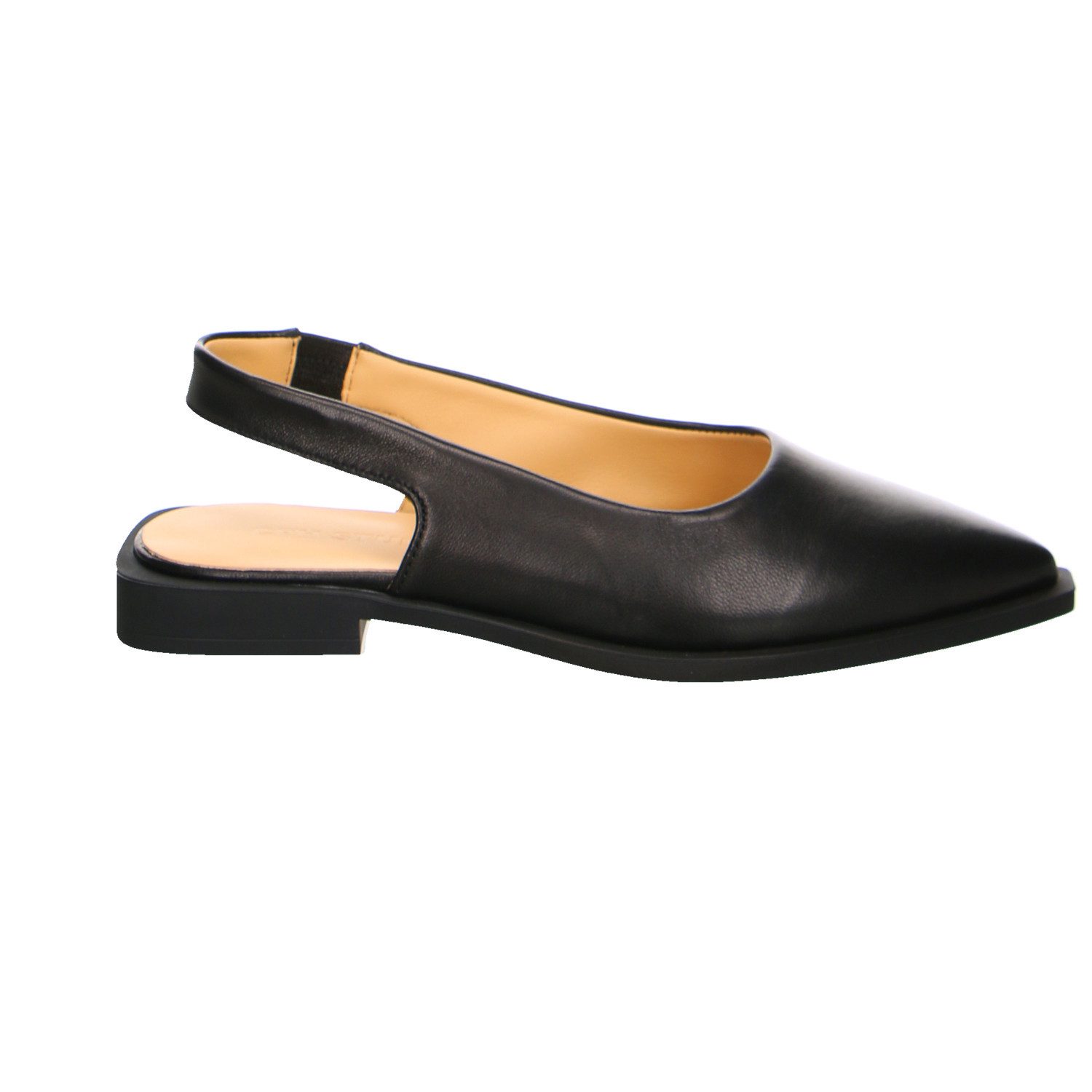 Copenhagen Studios Copenhagen Cph416 Leder Sling schwarz Slingpumps