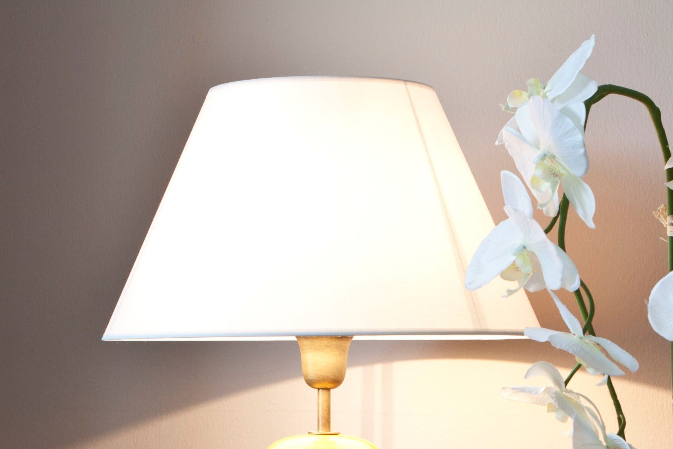 Signature Home Collection Lampenschirm Lampenschirm Stoff Chintz handgefertigt 40 cm, Lampenschirm in Stoff, durchscheinend