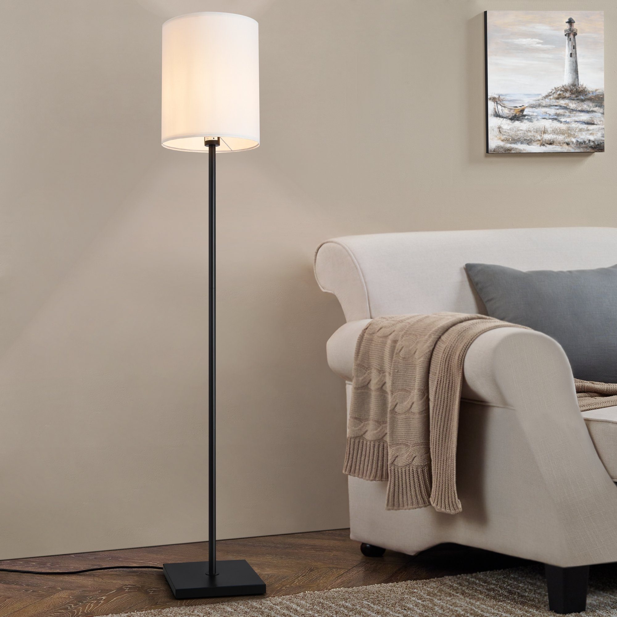 lux.pro Stehlampe, ohne Leuchtmittel, »Solna« 1 günstig online kaufen