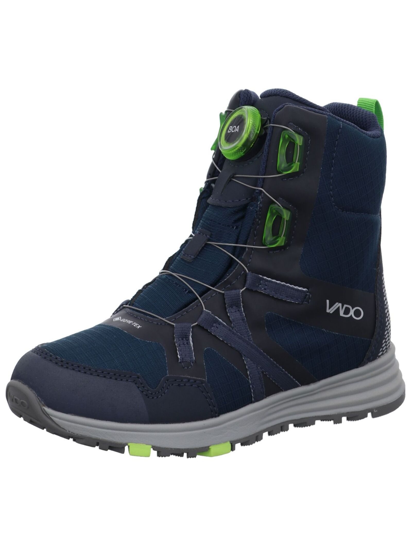Stiefelette Lederimitat/Mesh Stiefelette