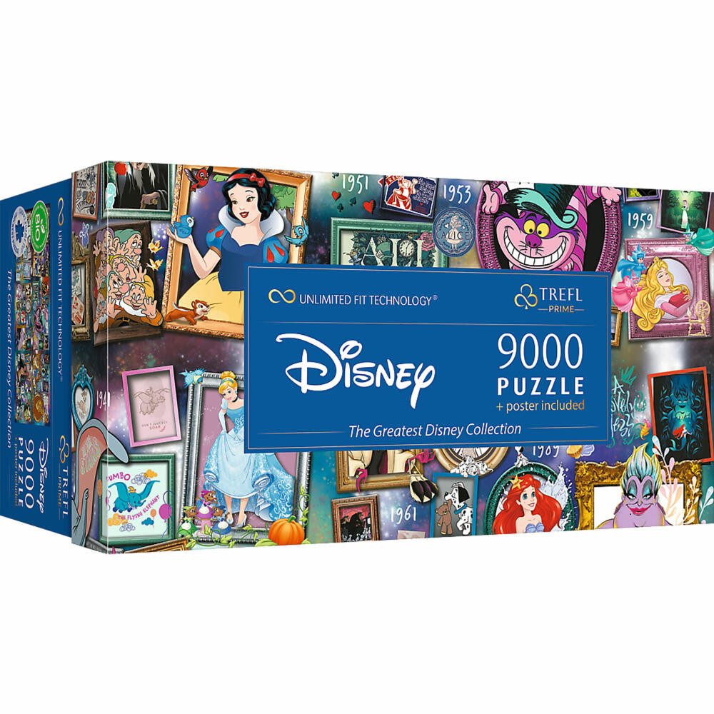 Trefl Puzzle UFT The Greatest Disney Collection, 9000 Puzzleteile