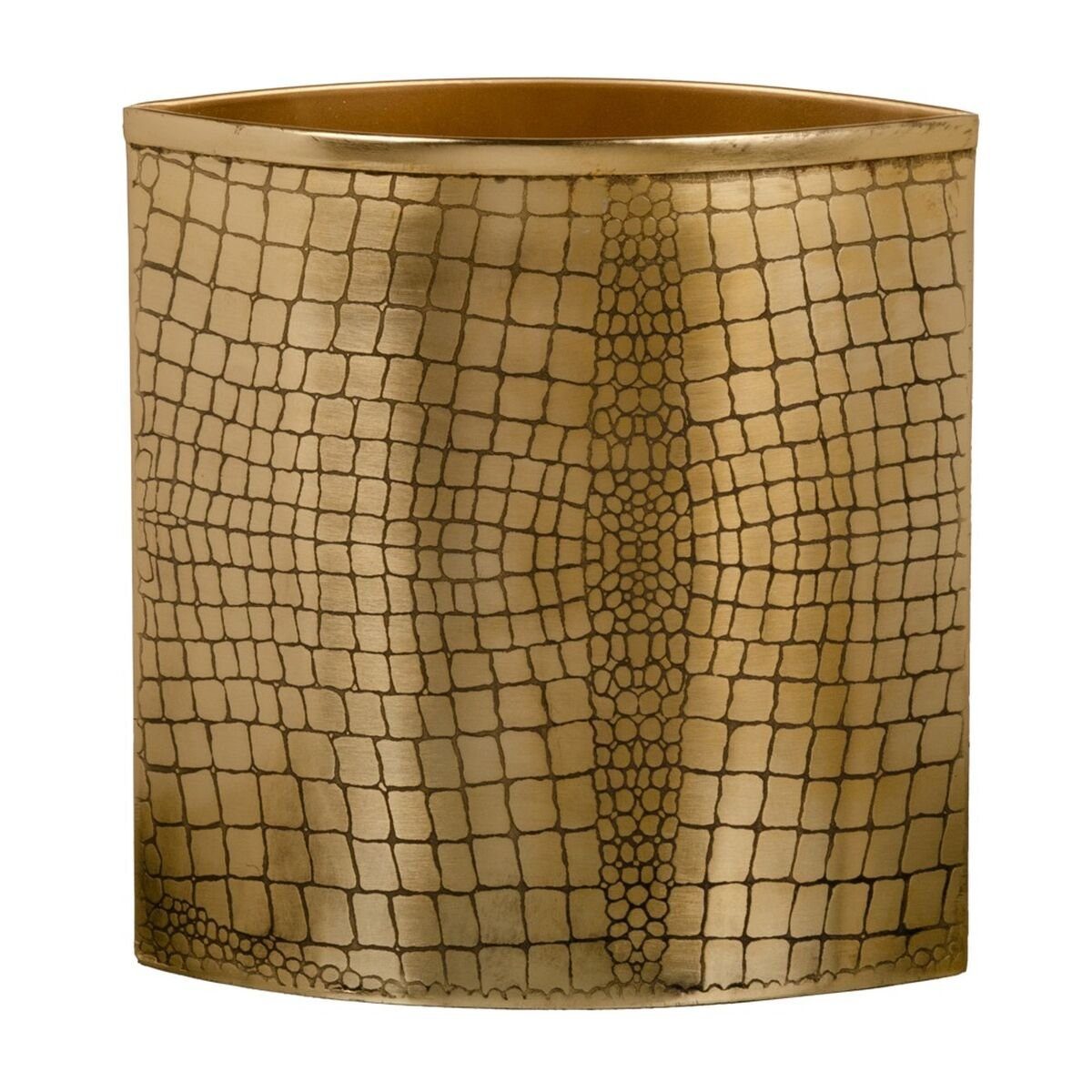 Bigbuy Dekovase Vase Gold Metall 24 x 9 x 24 cm