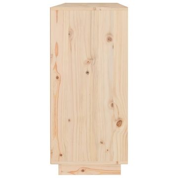vidaXL Sideboard Sideboard 110x34x75 cm Massivholz Kiefer (1 St)