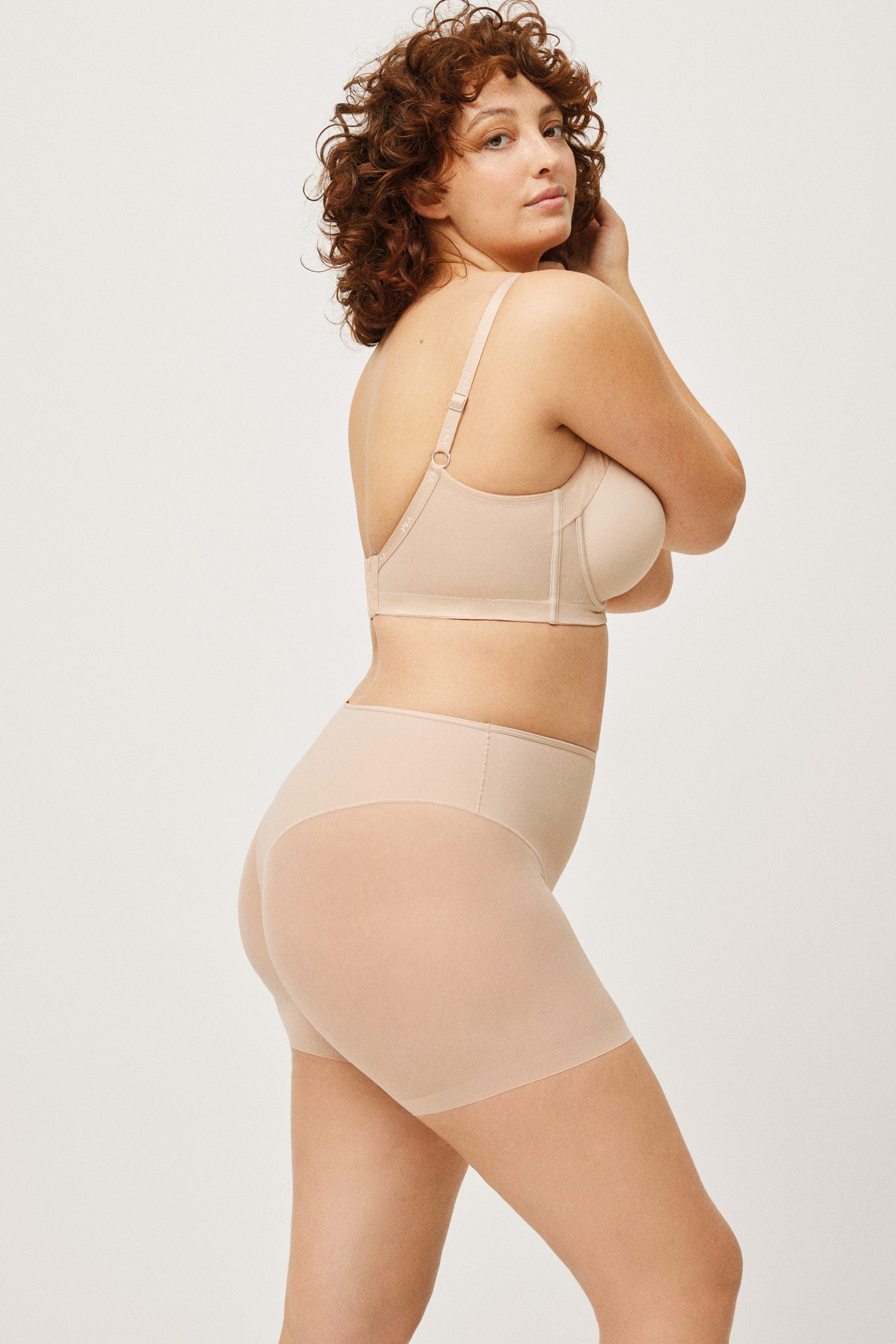 YSABEL MORA Shapingpants (2er Pack) mittlerer Form-Effekt, Tüll, Anti-Scheuer-Effekt, eng