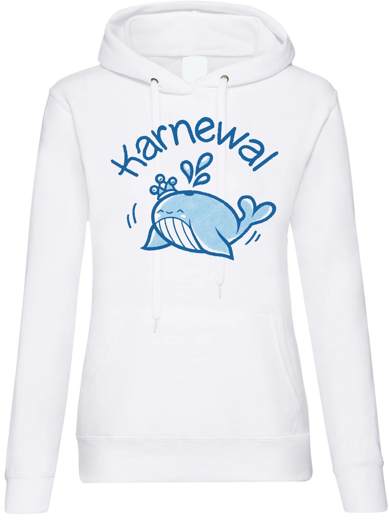 Youth Designz Kapuzenpullover Karnewal Damen Hoodie Fun Pullover Fasching Karneval Kostüm mit lustigem Spruch