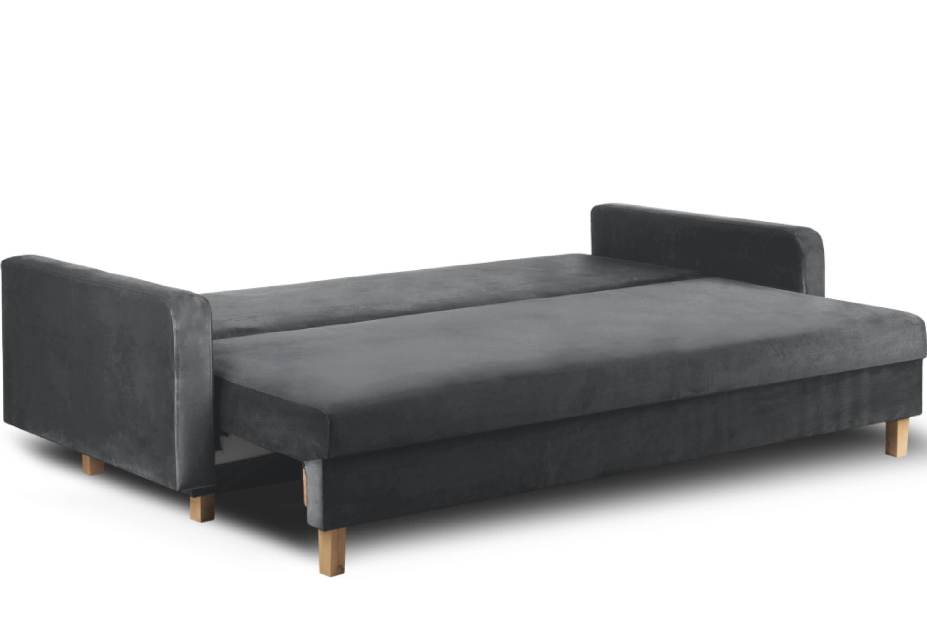 ausziehbare cm Liegfläche Konsimo 196x150 Schlafsofa ERISO Sofa 3-Personen,