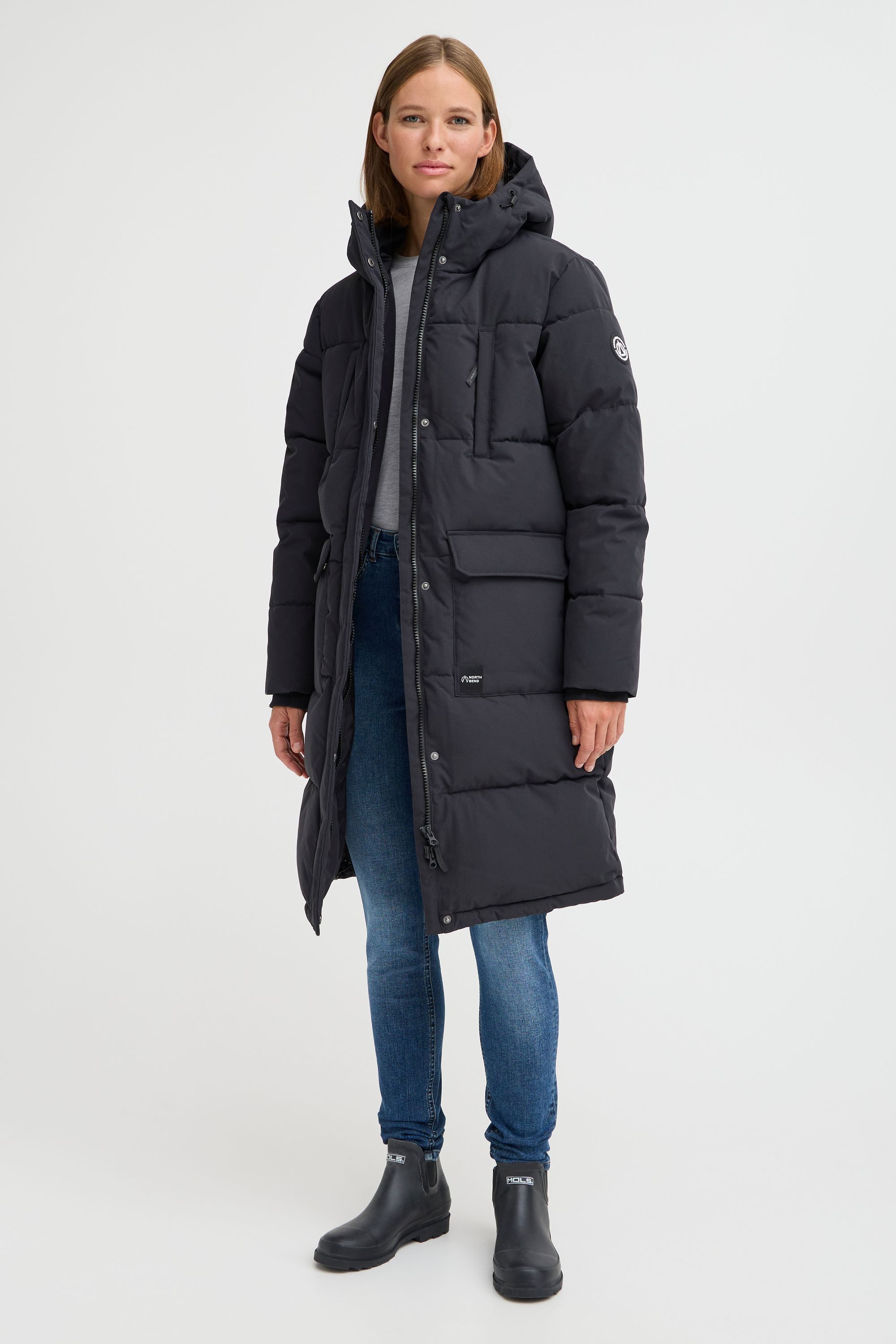 North Bend Steppmantel NBKaila W Warme wattierte Jacke günstig online kaufen