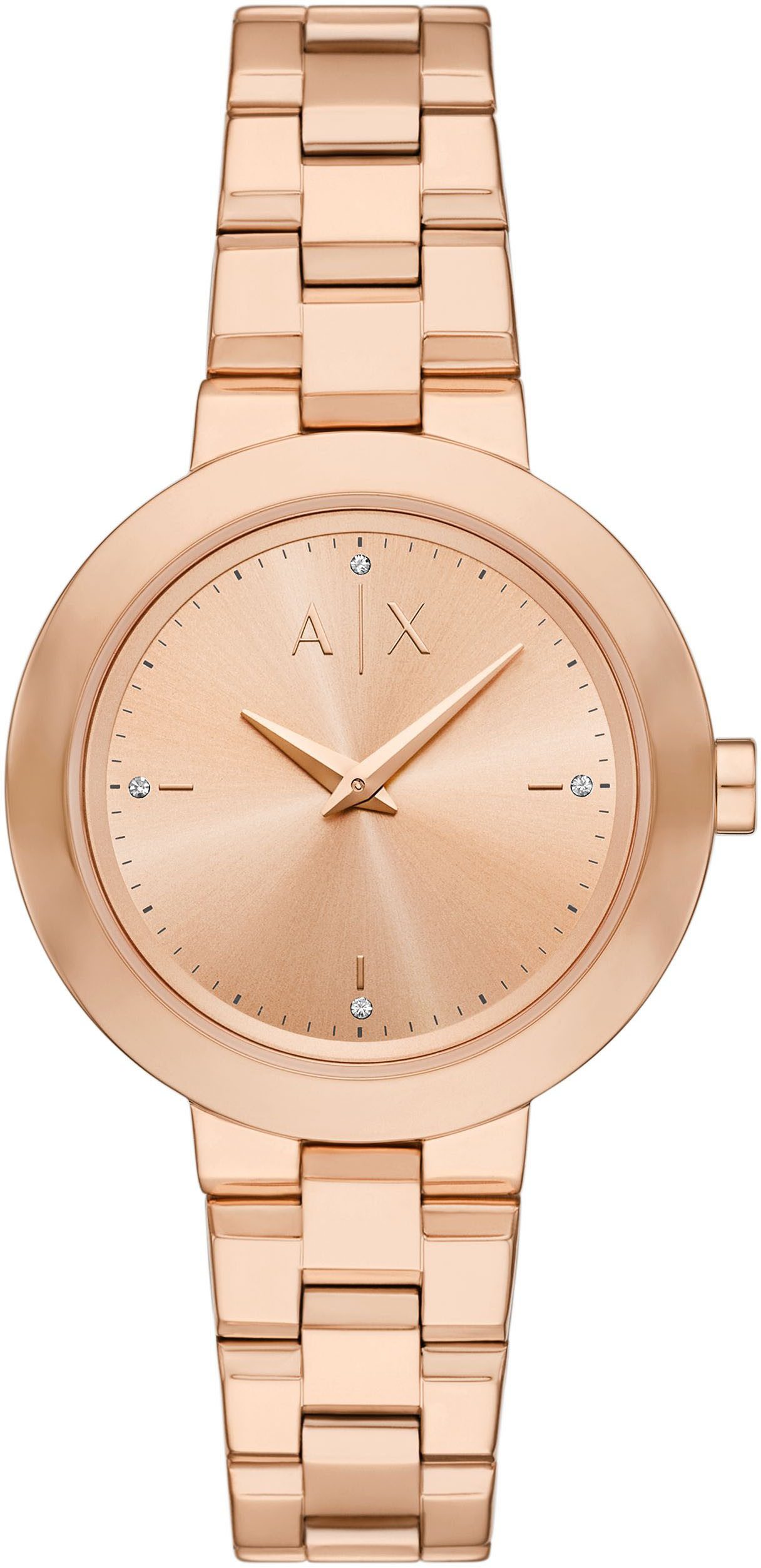 ARMANI EXCHANGE Quarzuhr AX5177, Armbanduhr, Damenuhr, günstig online kaufen