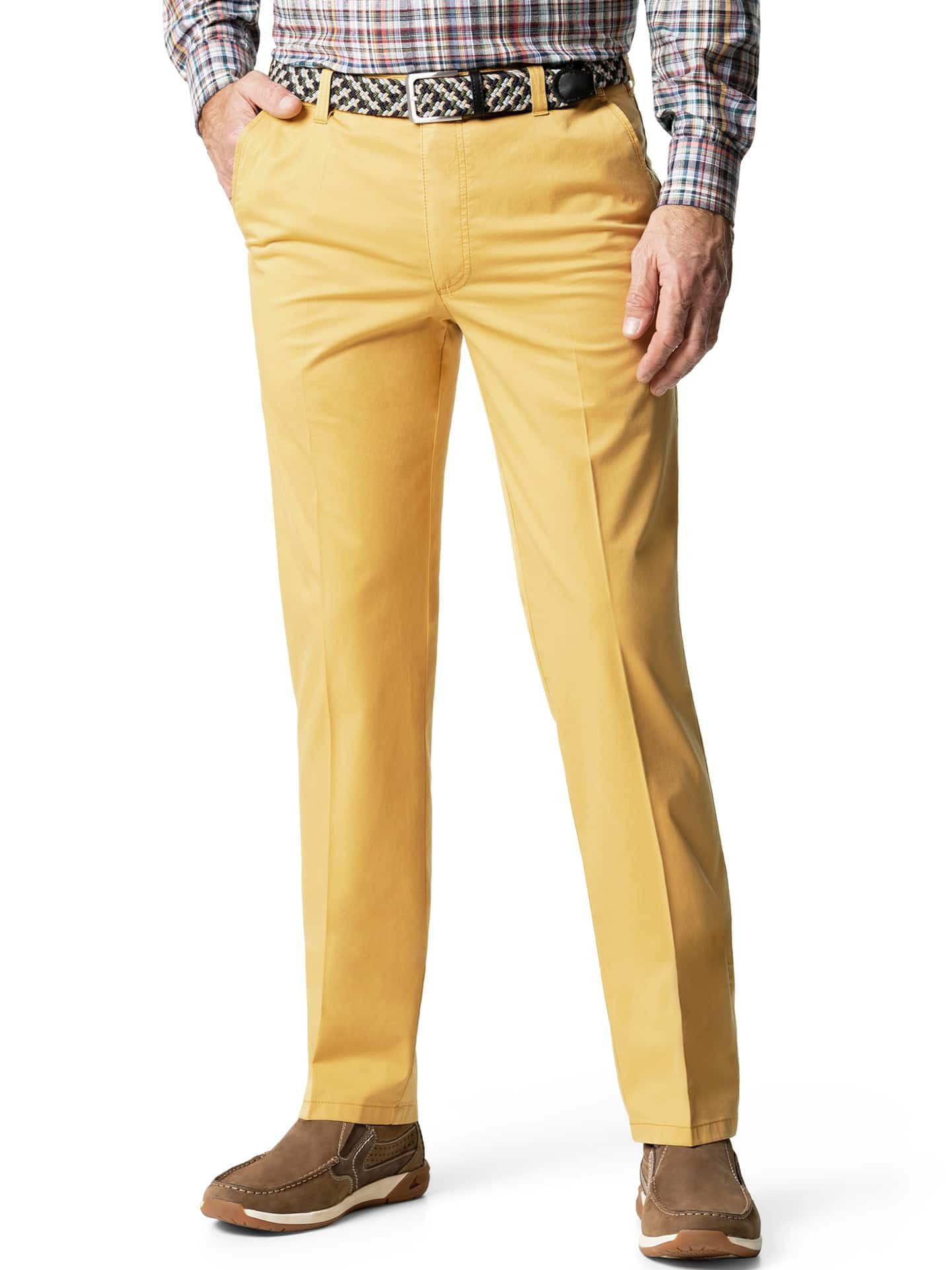 Walbusch Chinohose Herren Extraglatt-Stretchbund-Chino Regular Fit bügelfrei, bügelfrei, Kurzgröße – Bild 5 von 5