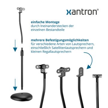 Xantron Universelles Standfuss Paar für Lautsprecher, Xantron ECO-SS05 Lautsprecherständer, (diverse Lautsprecher)