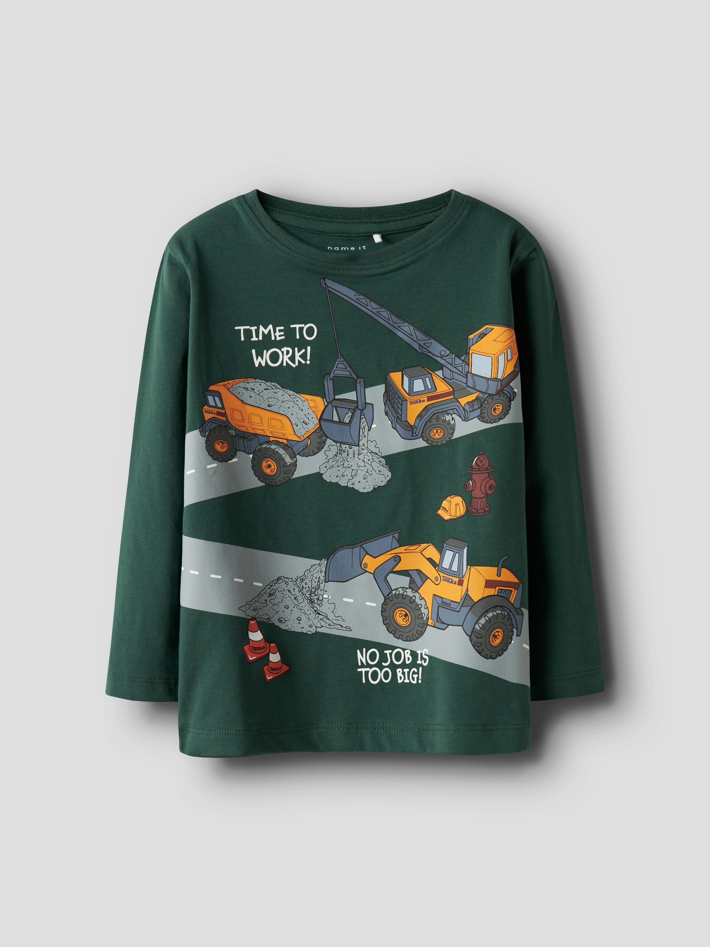 Name It Langarmshirt NMMOFEK TONKA LS NREG TOP CPLG