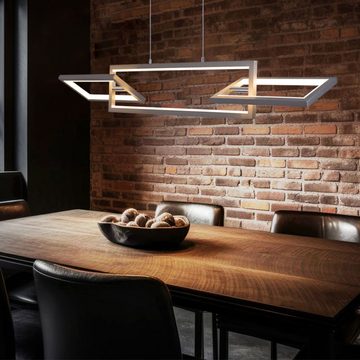 etc-shop LED Pendelleuchte, Leuchtmittel inklusive, Warmweiß, Pendelleuchte Hängelampe Wohnzimmer Designlampe