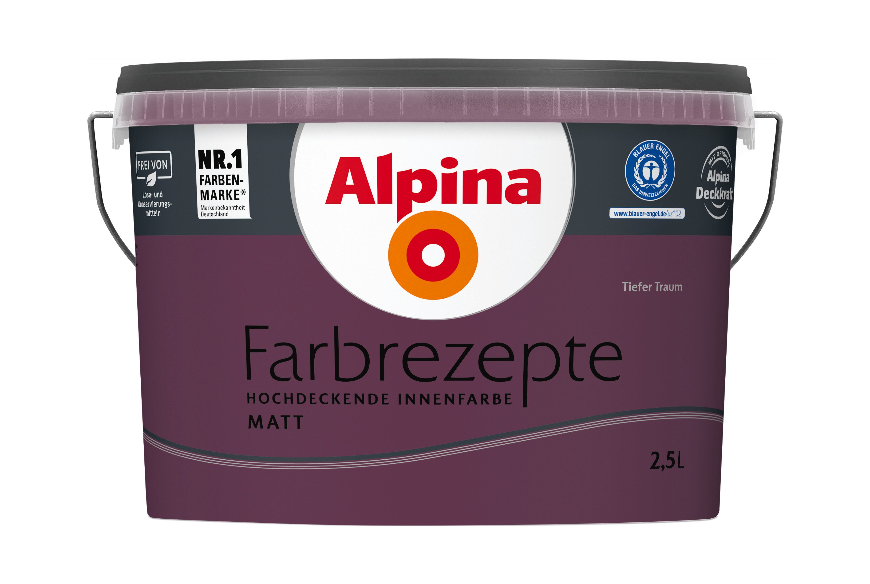 Alpina Wandfarbe Alpina Farbrezepte: einfach geborgen - Beeren- & Erdtöne