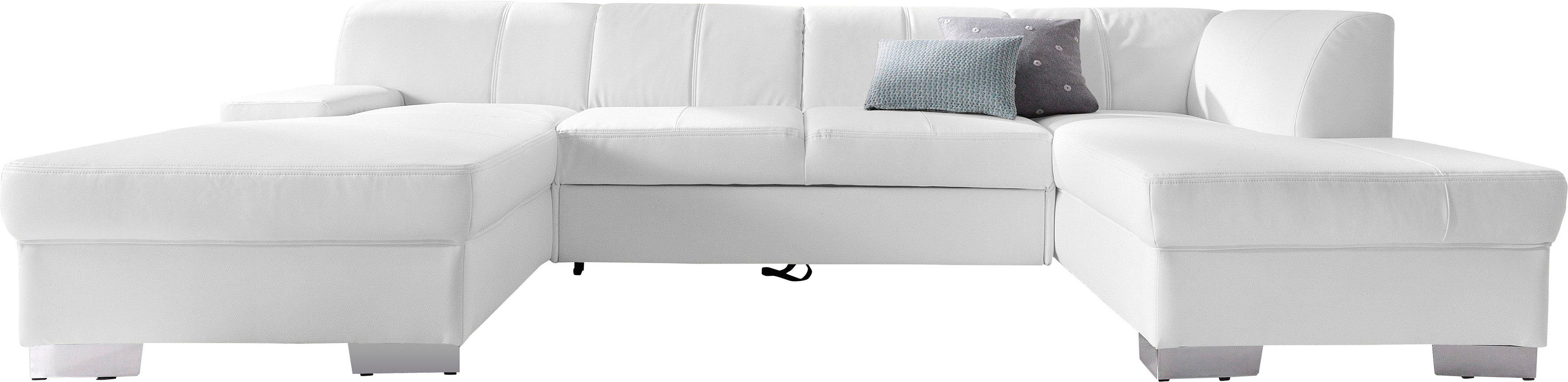 DOMO collection Wohnlandschaft "Star, zeitlose Formensprache, elegante Opti günstig online kaufen