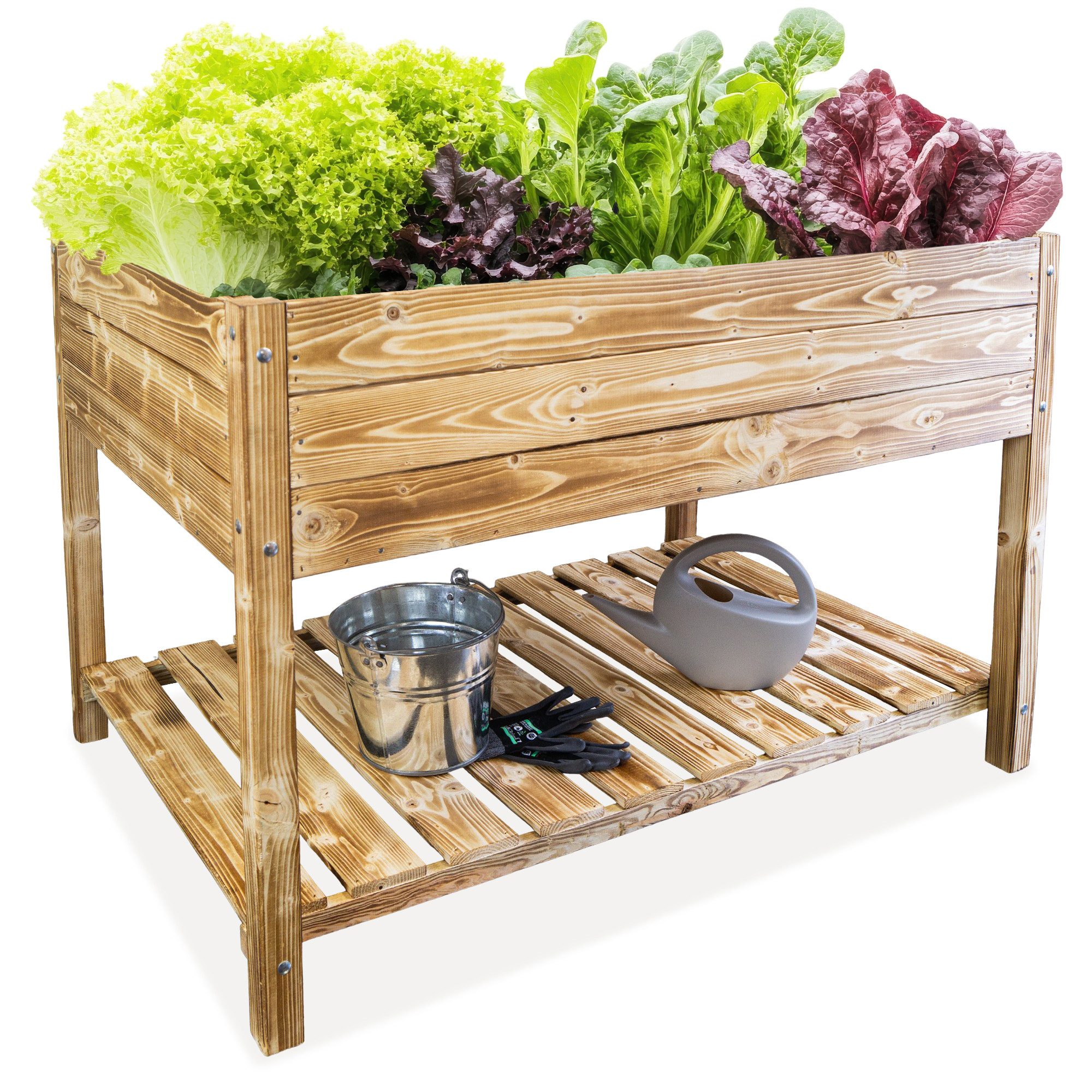 Kistenkolli Altes Land Allzweckkiste Hochbeet XL 118x79x78cm