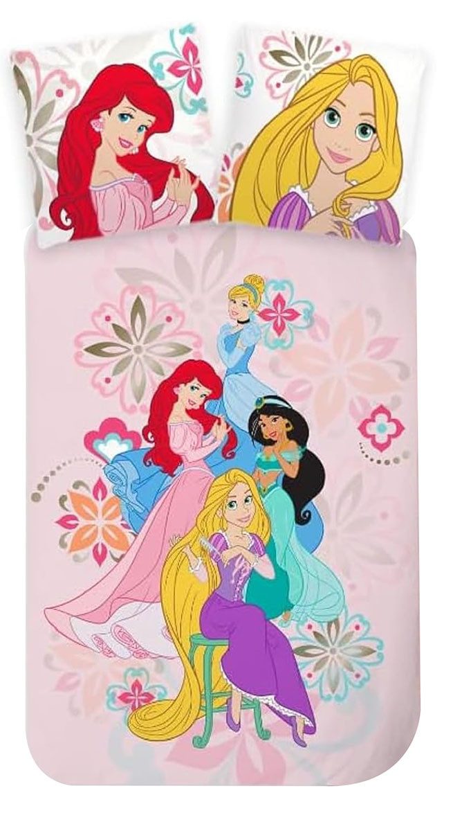 Disney Kinderbettwäsche Disney Prinzessin Rapunzel Cinderella Kinderbettwäs günstig online kaufen