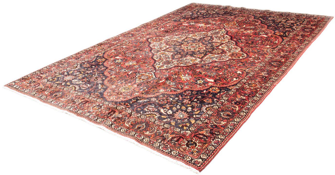 Wollteppich Bachtiar Medaillon Rosso 326 x 214 cm, morgenland, rechteckig, Höhe: 10 mm, Unikat mit Zertifikat