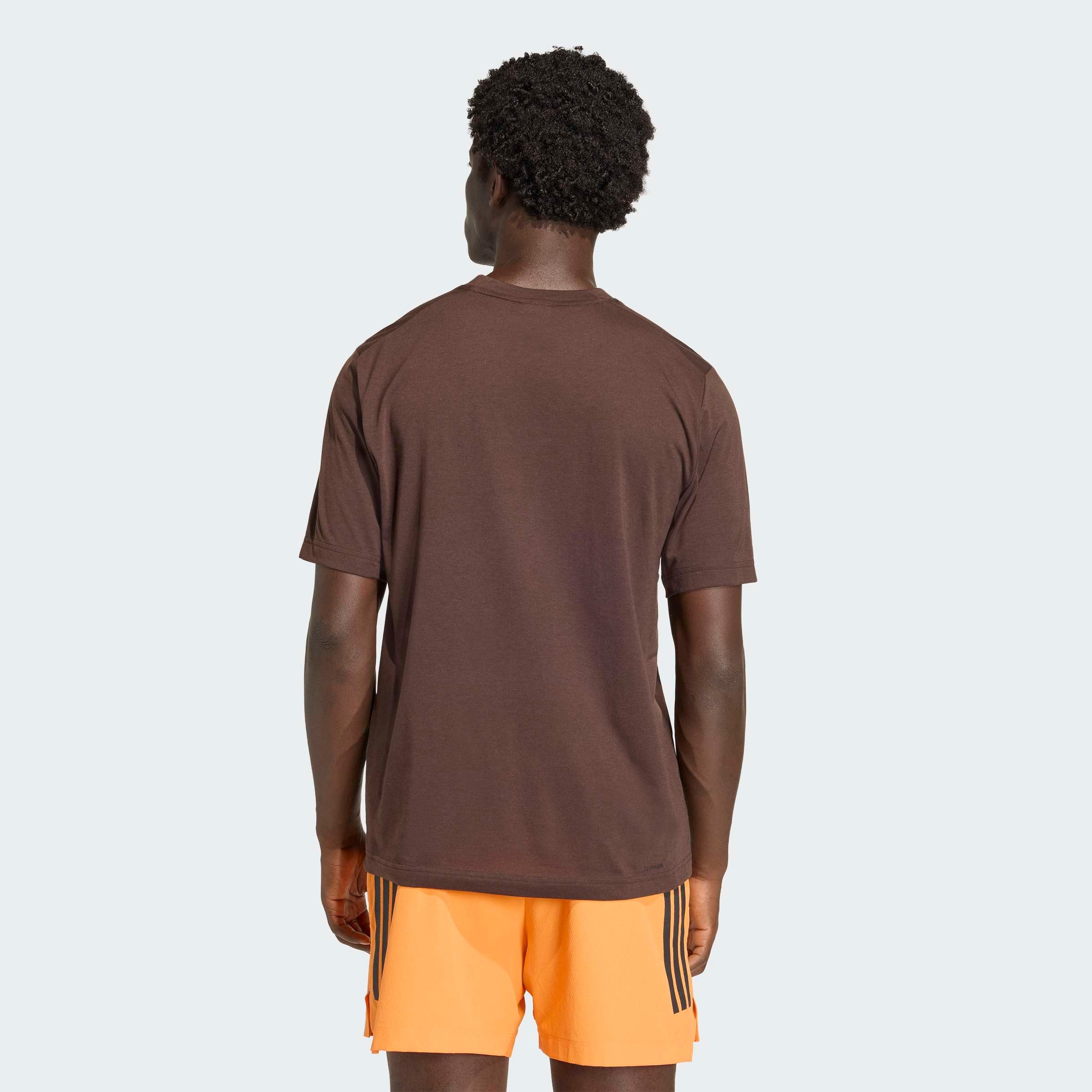 adidas Performance T-Shirt WORKOUT ESSENTIALS FEELREADY mit Rundhalsausschnitt, aus Polyester
