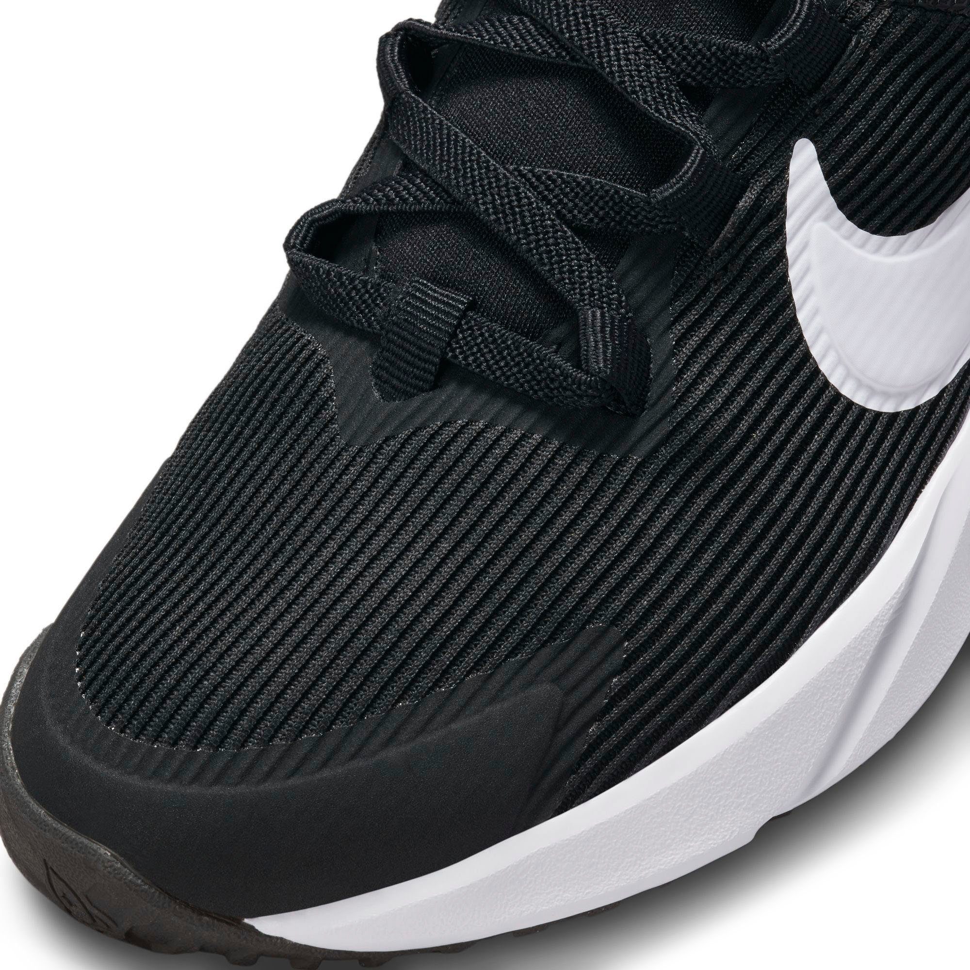 4 schwarz-weiß Laufschuh STAR RUNNER Nike (PS)