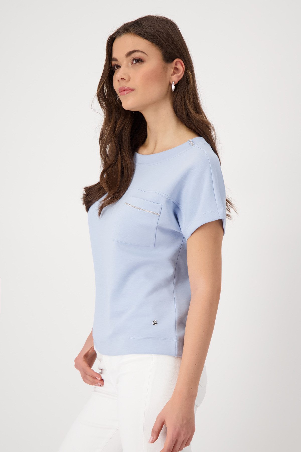 Monari Sweatshirt Sweatshirt Basic Kette Mit günstig online kaufen