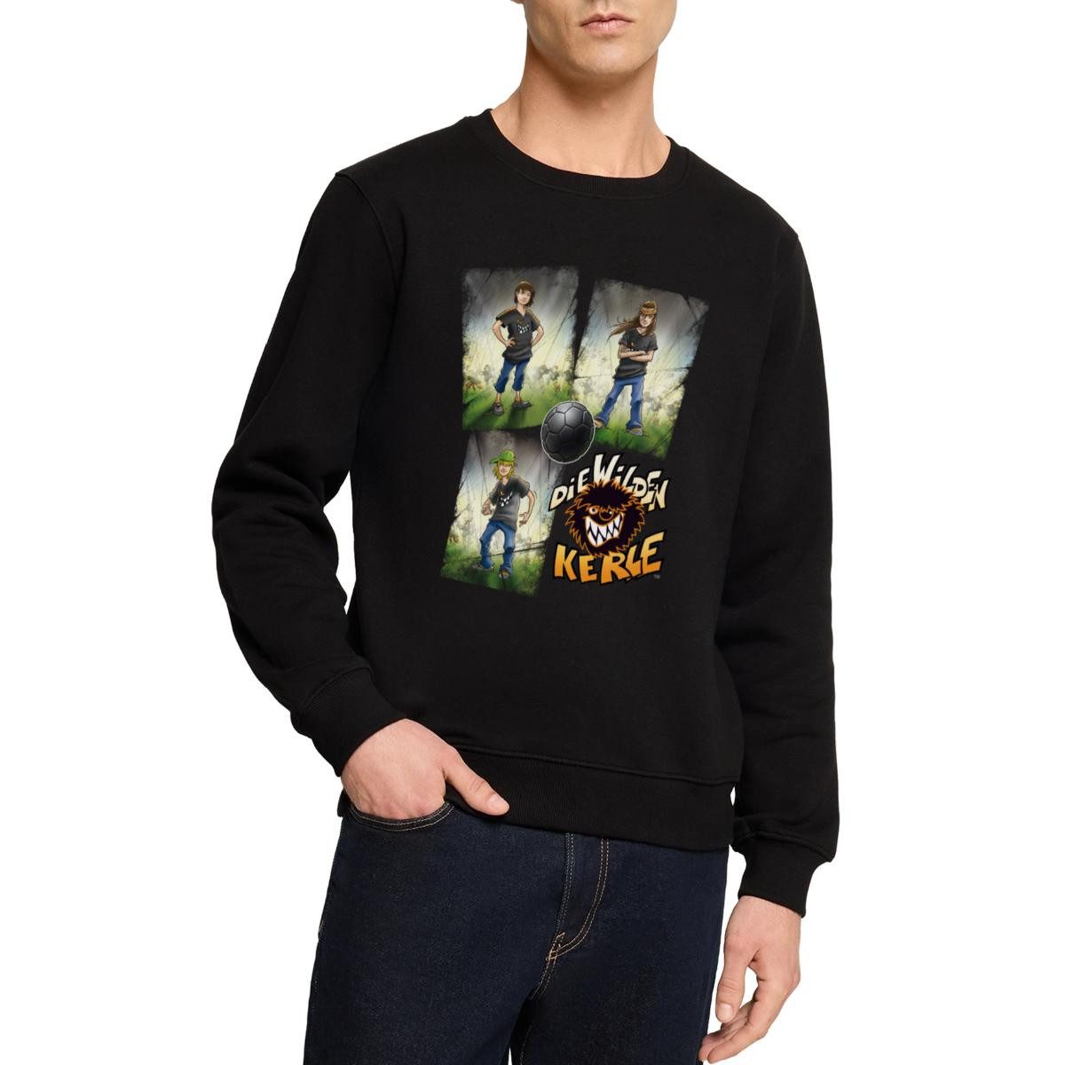 Sweatshirt Die Wilden Kerle Quartett Logo Herren Premium Pullover
