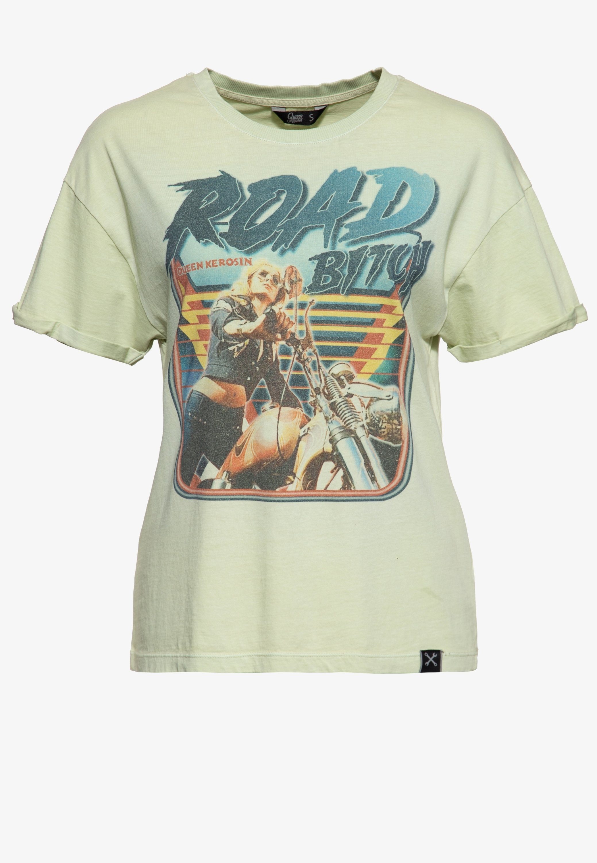 Kurzarmshirt Road Queen