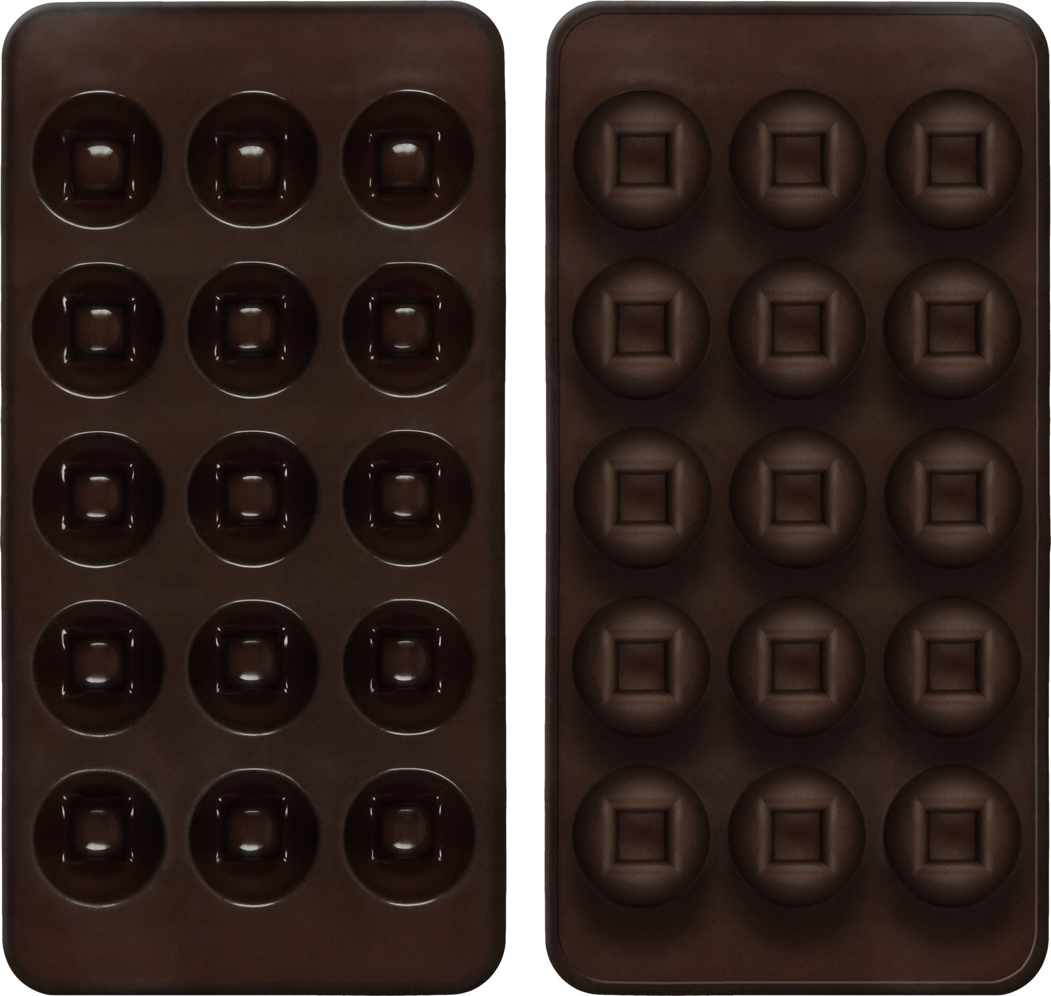 SHIBBY Pralinenform Silikon-Pralinenformen – Silikonform (BPA-frei) für Schokolade