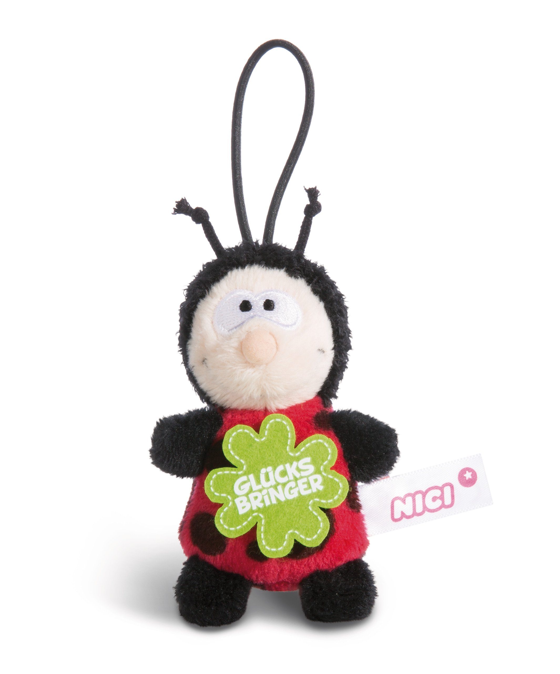Nici Plüschfigur Nici 44860 Marienkäfer Glücksbringer 8cm mit Loop