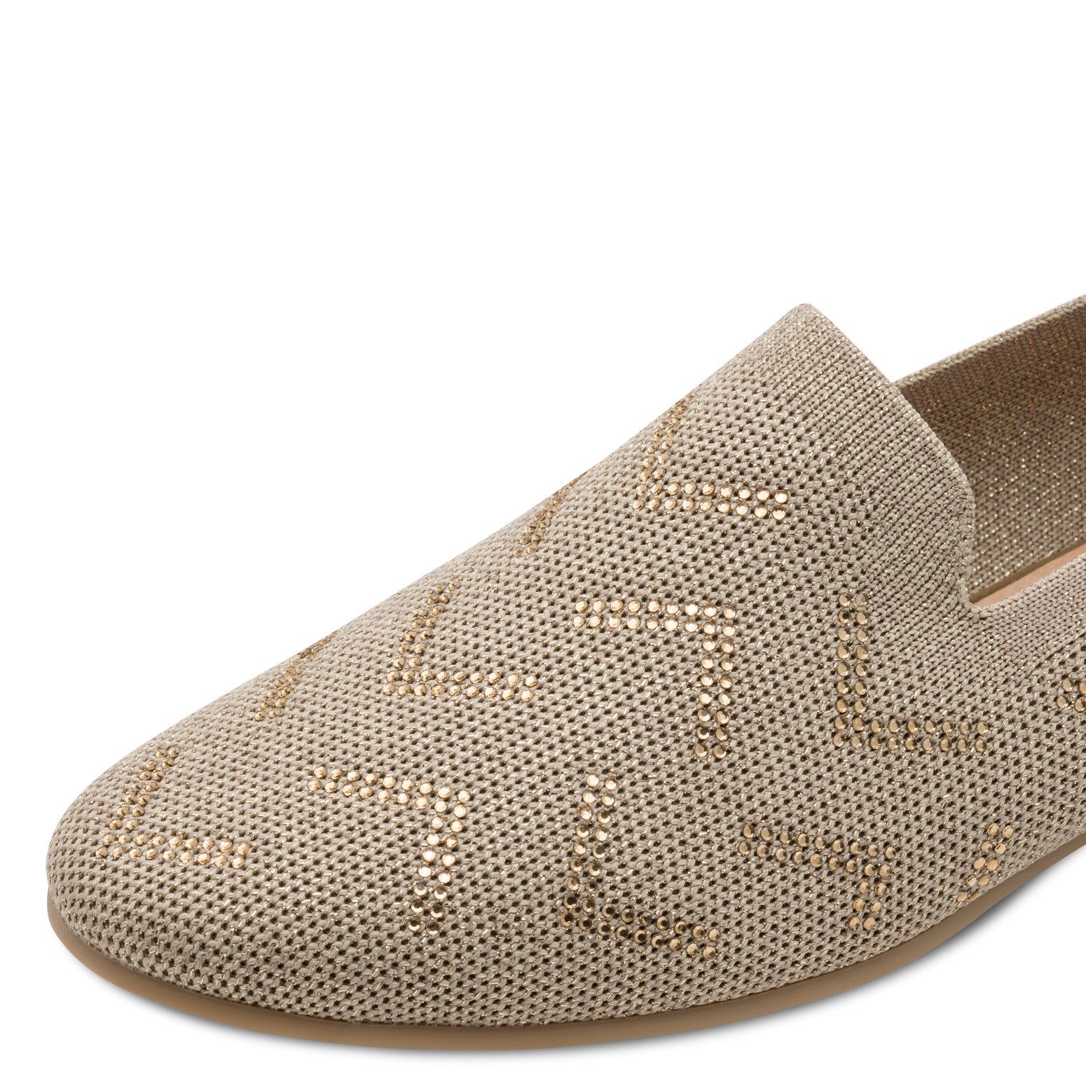 MARCO TOZZI Slipper Blockabsatz, Businessschuh Schlupfschuh in veganer Verarbeitung