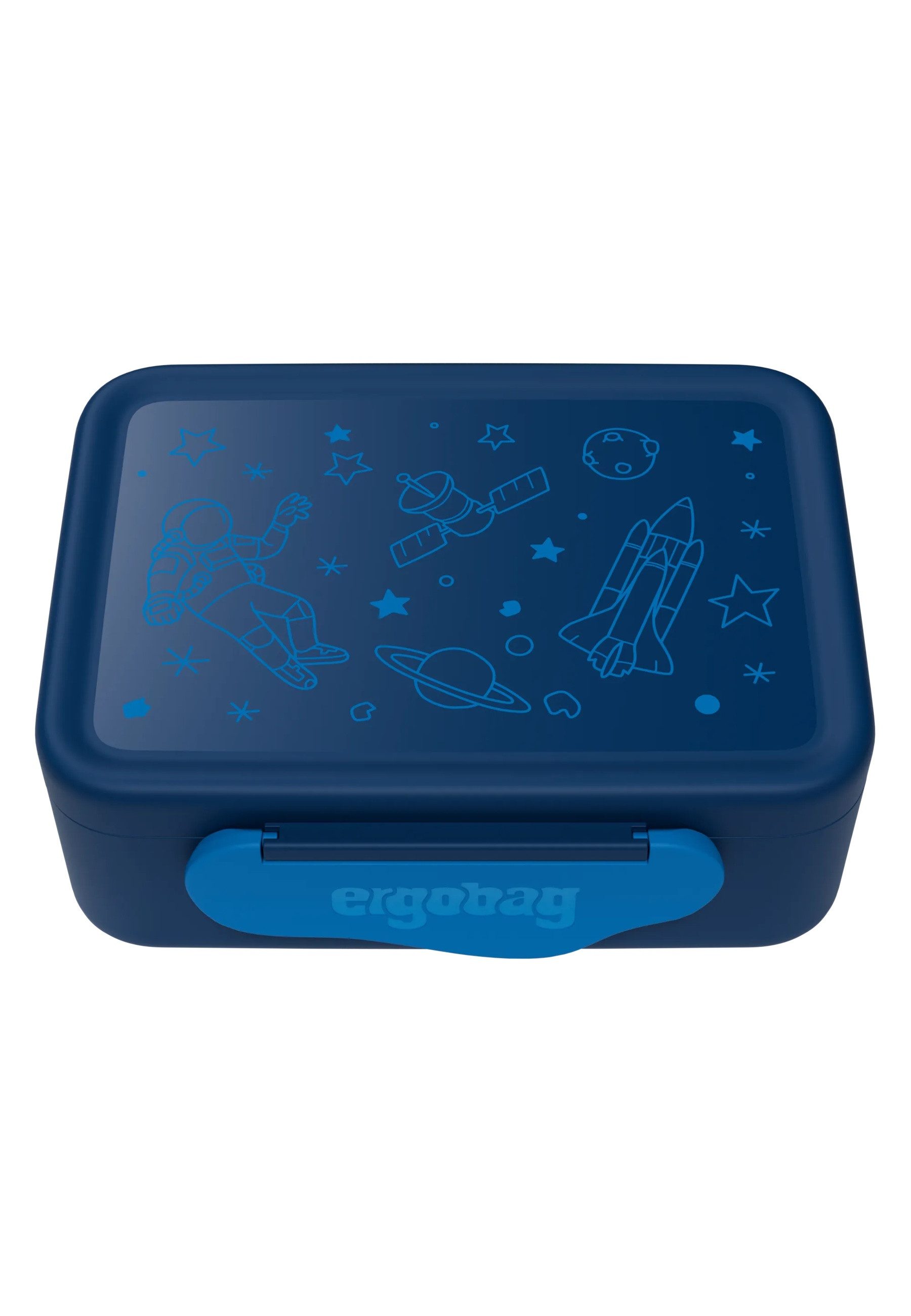 ergobag Lunchbox Brotdose, Tritan, (Brotdose, 1-tlg., Brotdose), Inkl. Trennfach für Obst und Gemüse