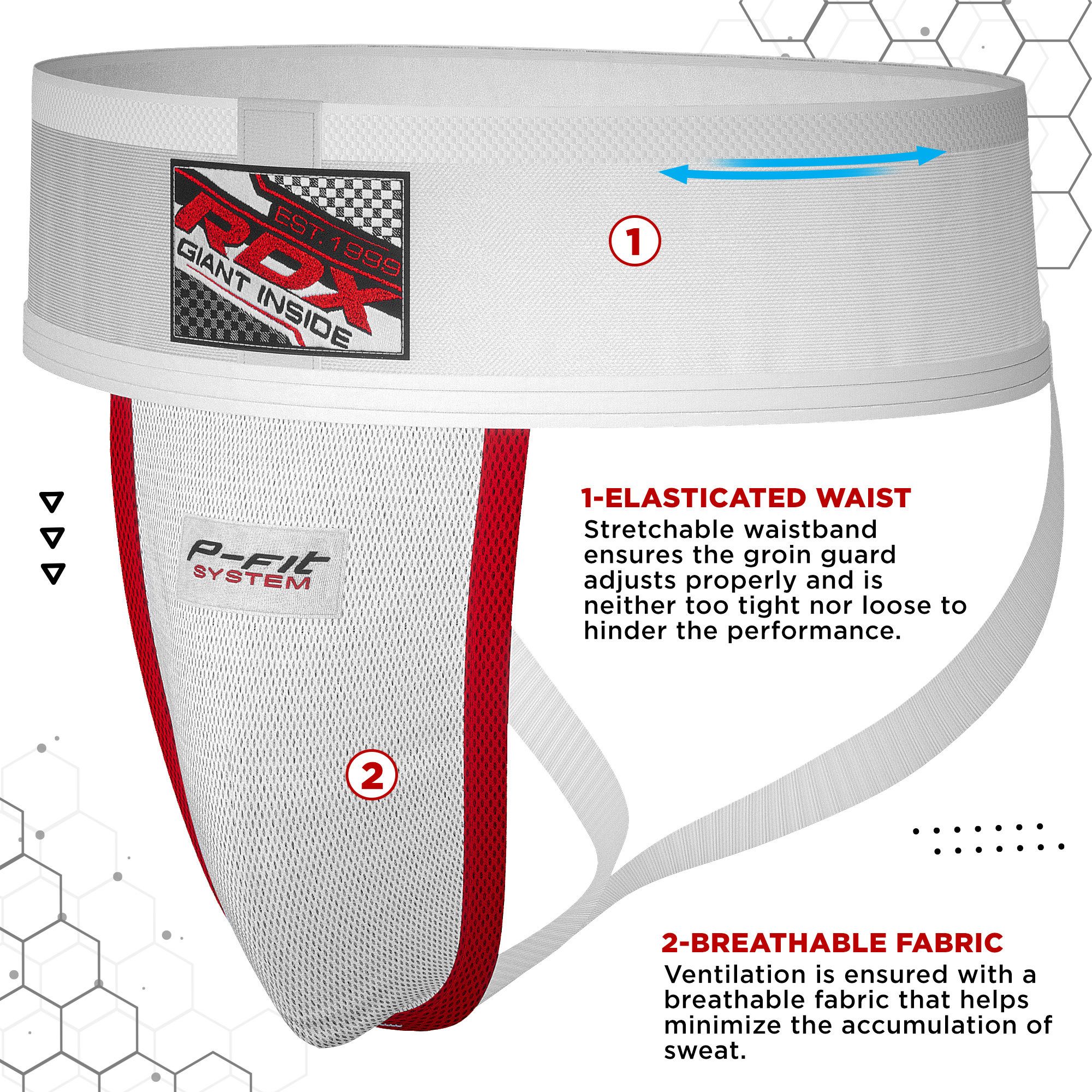 RDX Sports Tiefschutz RDX Groin Guard Boxen Kampfsport Cup MMA Abdo Protector Kickboxen – Bild 4 von 5