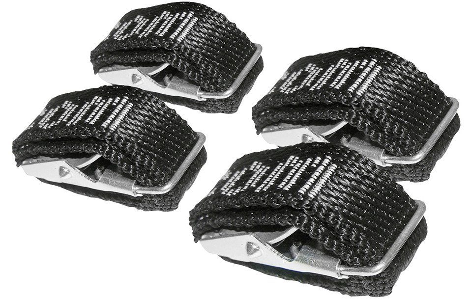 EUFAB Spanngurt EUFAB Textilspanngurte 36cm, 4 Stück