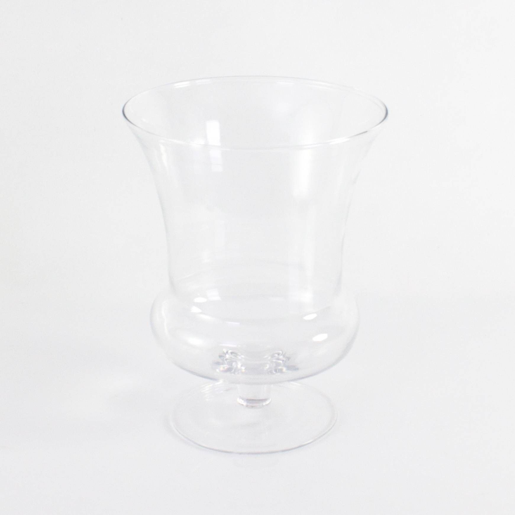 INNA-Glas Dekovase Pokalvase Catania aus Glas, klar, 29,5 cm, Ø23 cm